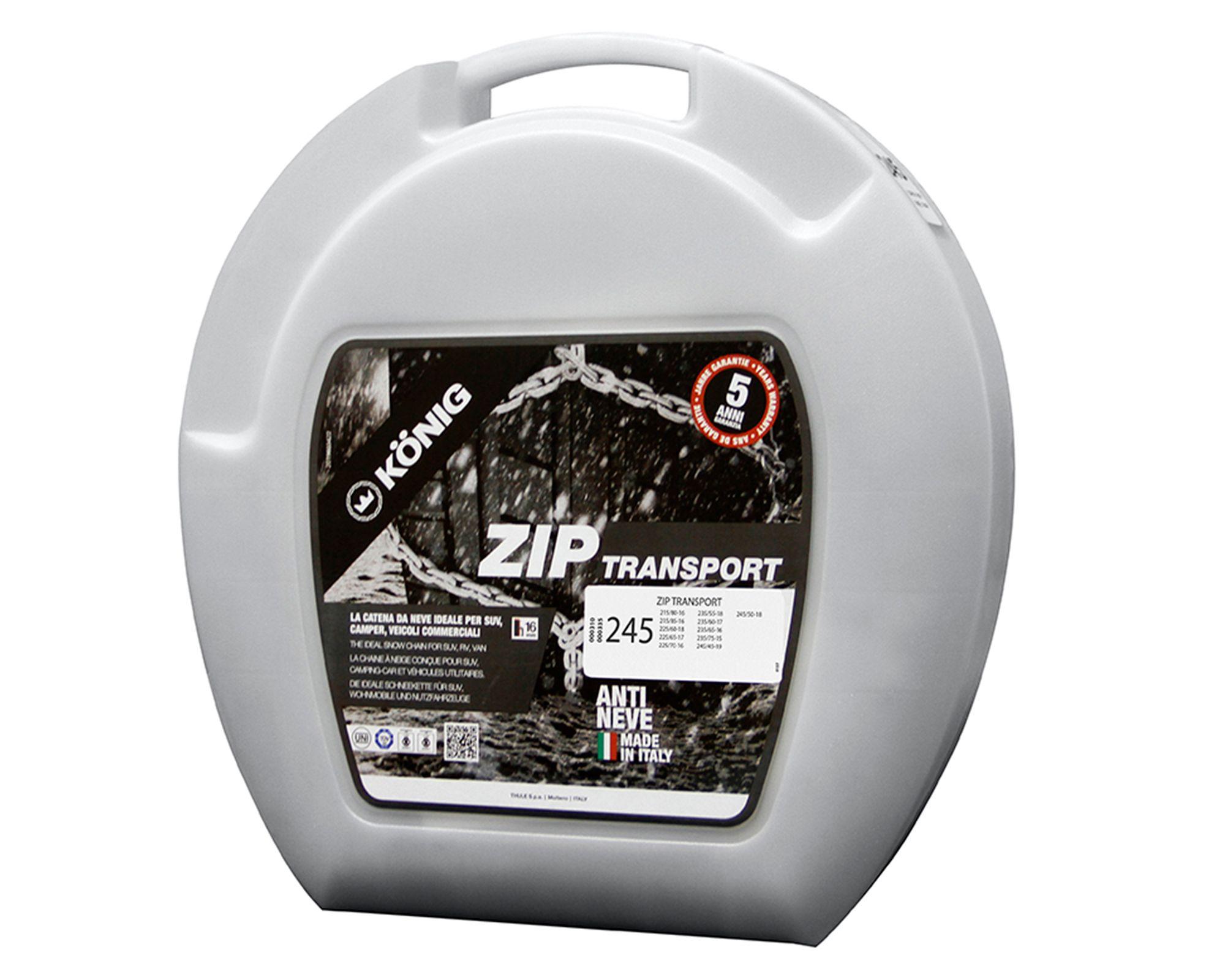 Cadena nieve Zip transp-16 245 König-0