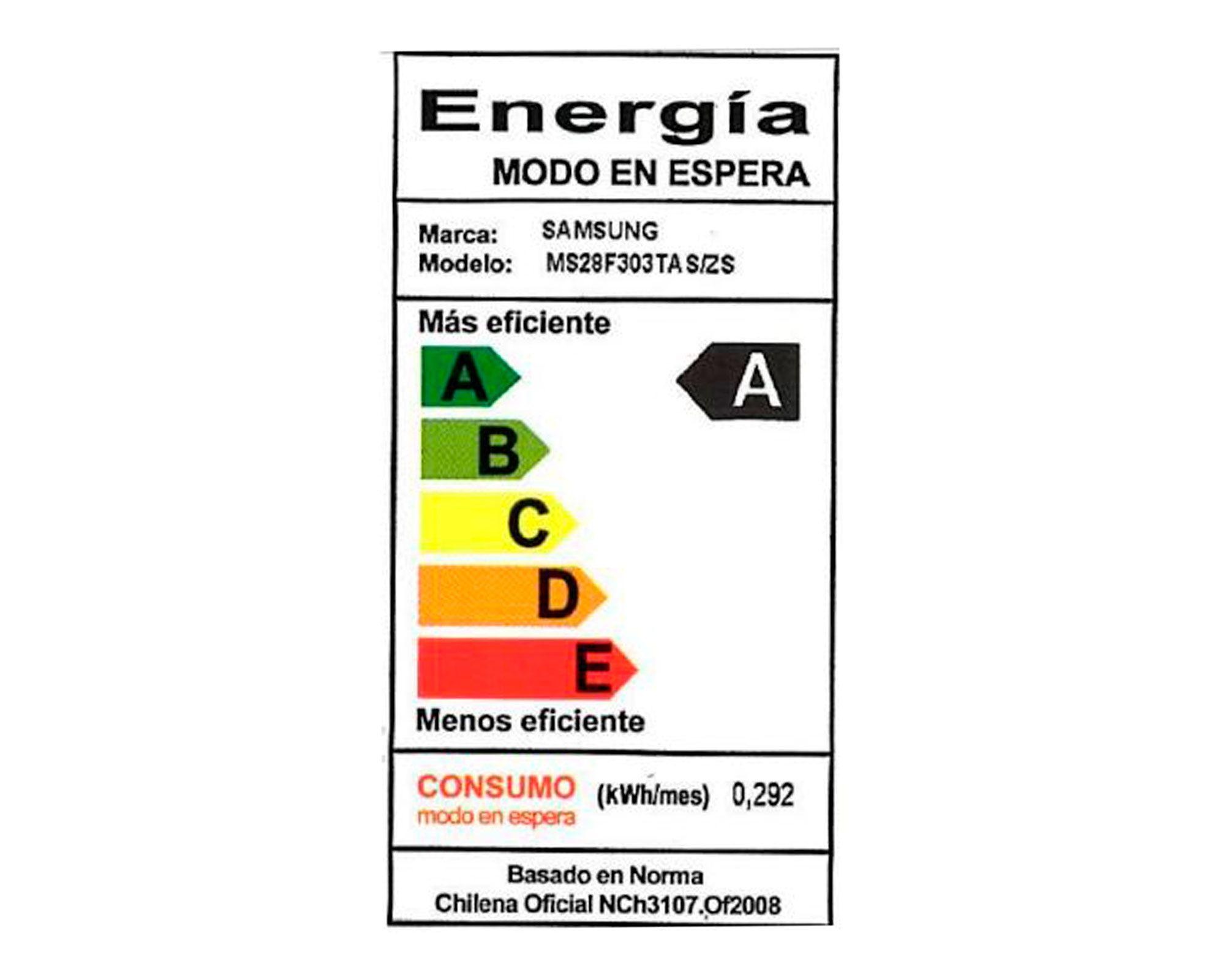 Microondas digital 28 litros MS28F303TAS silver Samsung-5