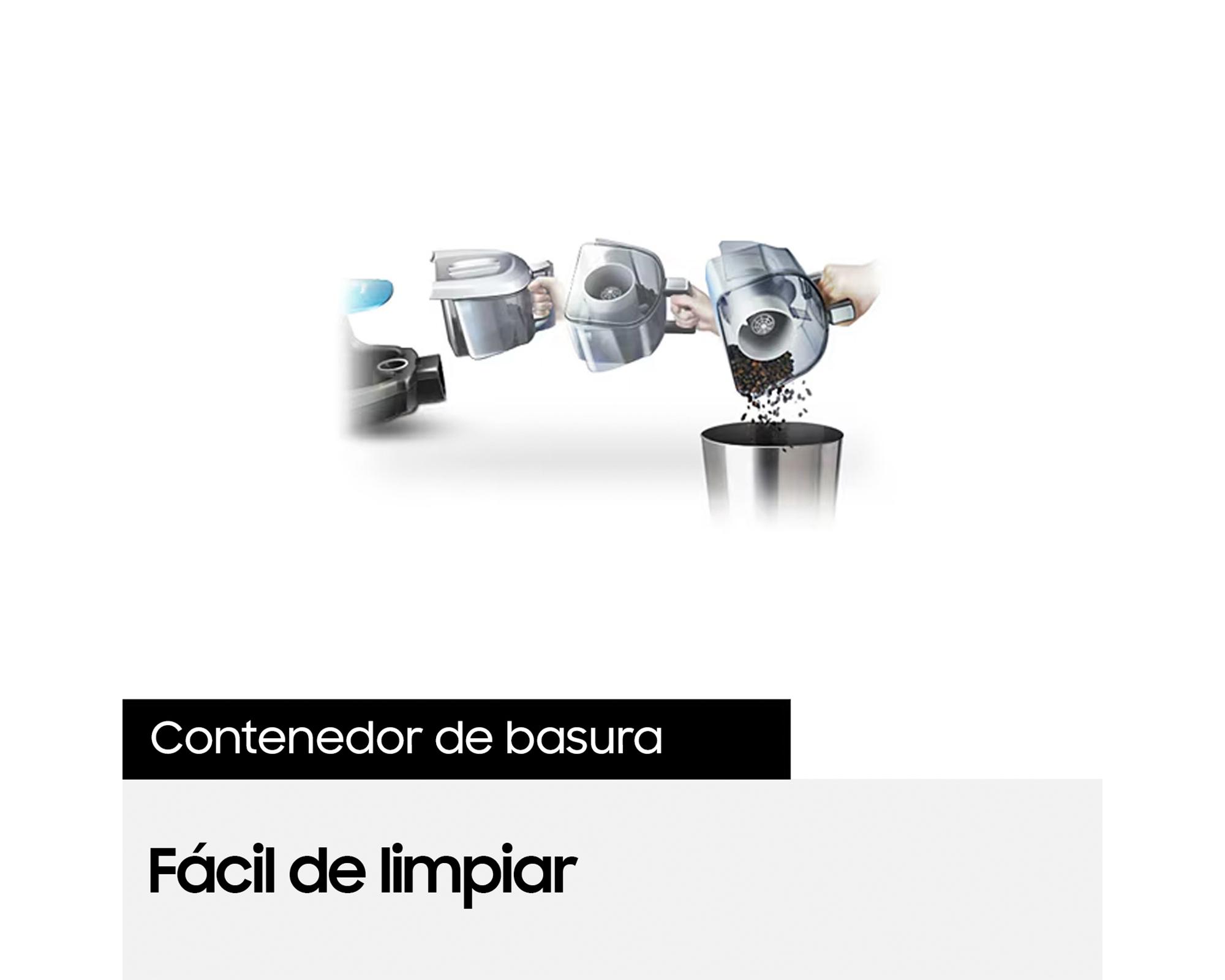 Aspiradora ciclónica 2000W contenedor 1.3 litros VCC4580V3K/XZS Samsung-3