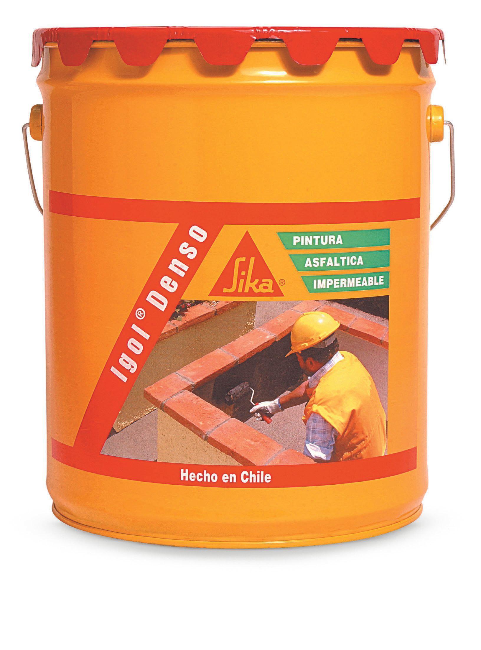 Pintura impermeabilizante 16 lts igol denso Sika-4