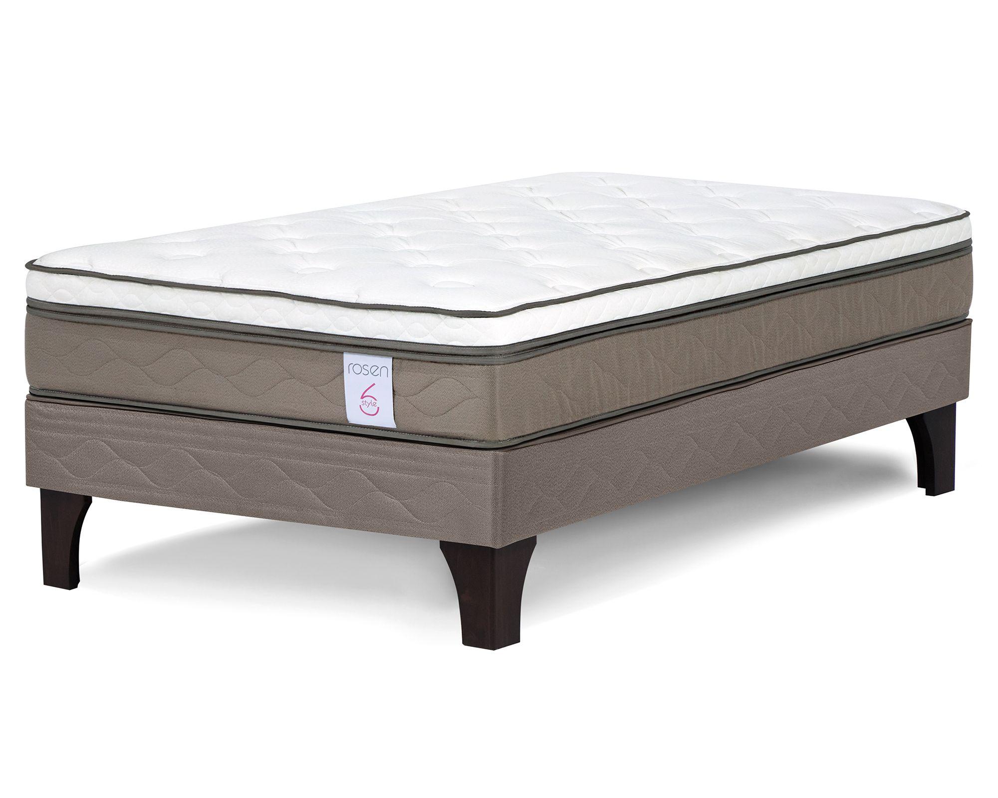 Cama europea 1.5 plazas New style 6 Rosen-1