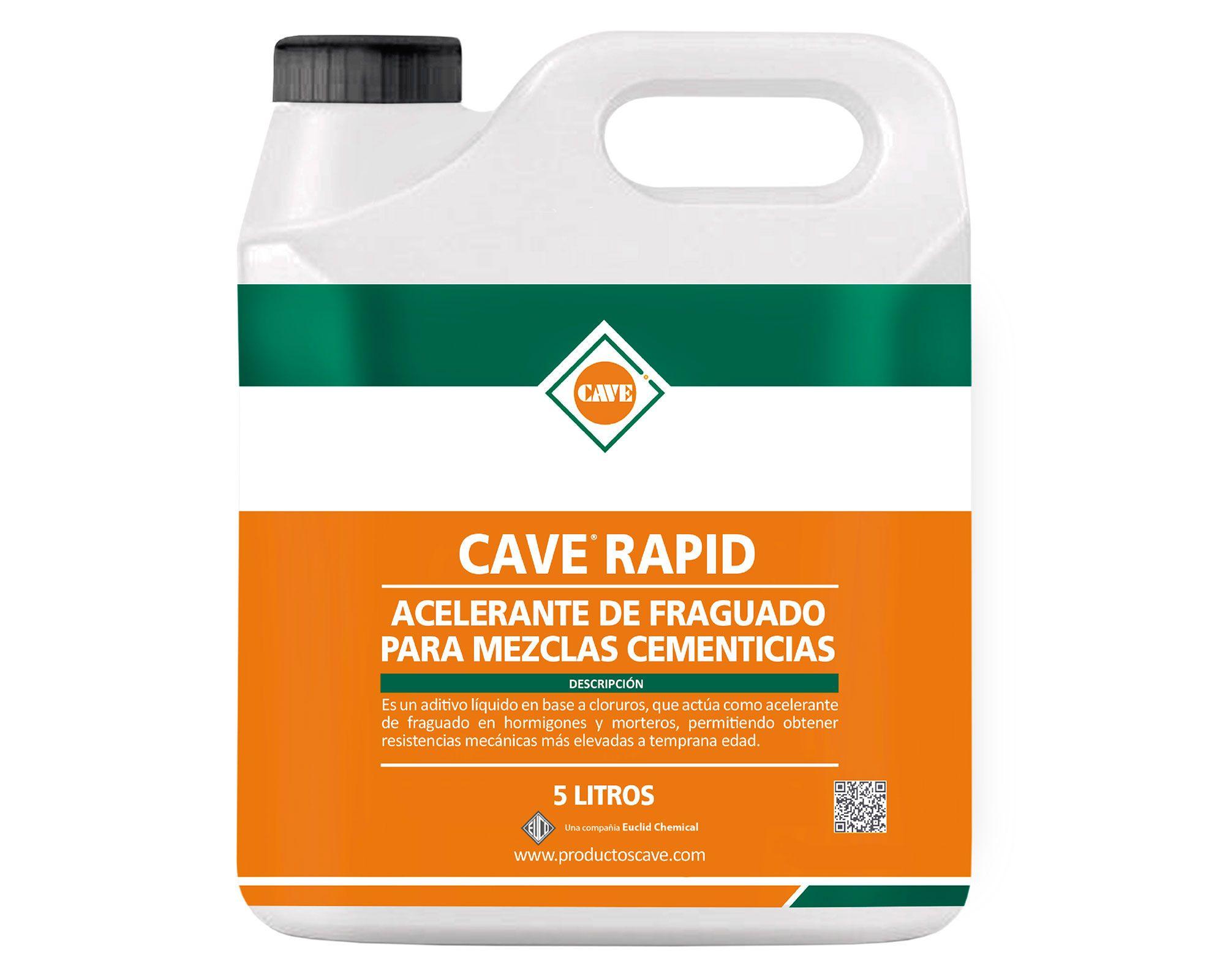 Aditivo frague control cave rápido azul x5 l Cave-0