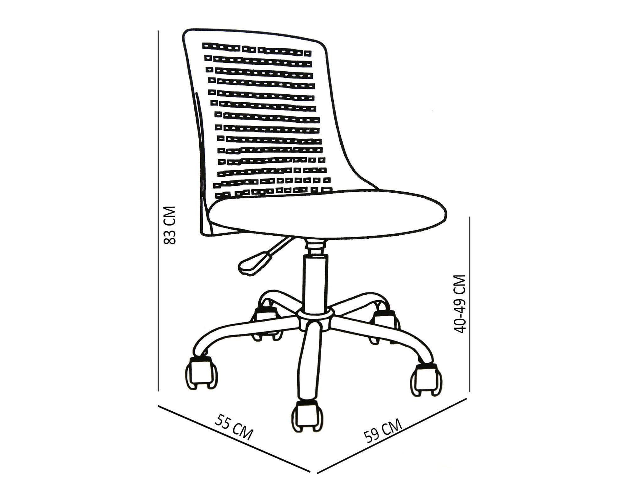 Silla de escritorio Cool rosado M+Design-4