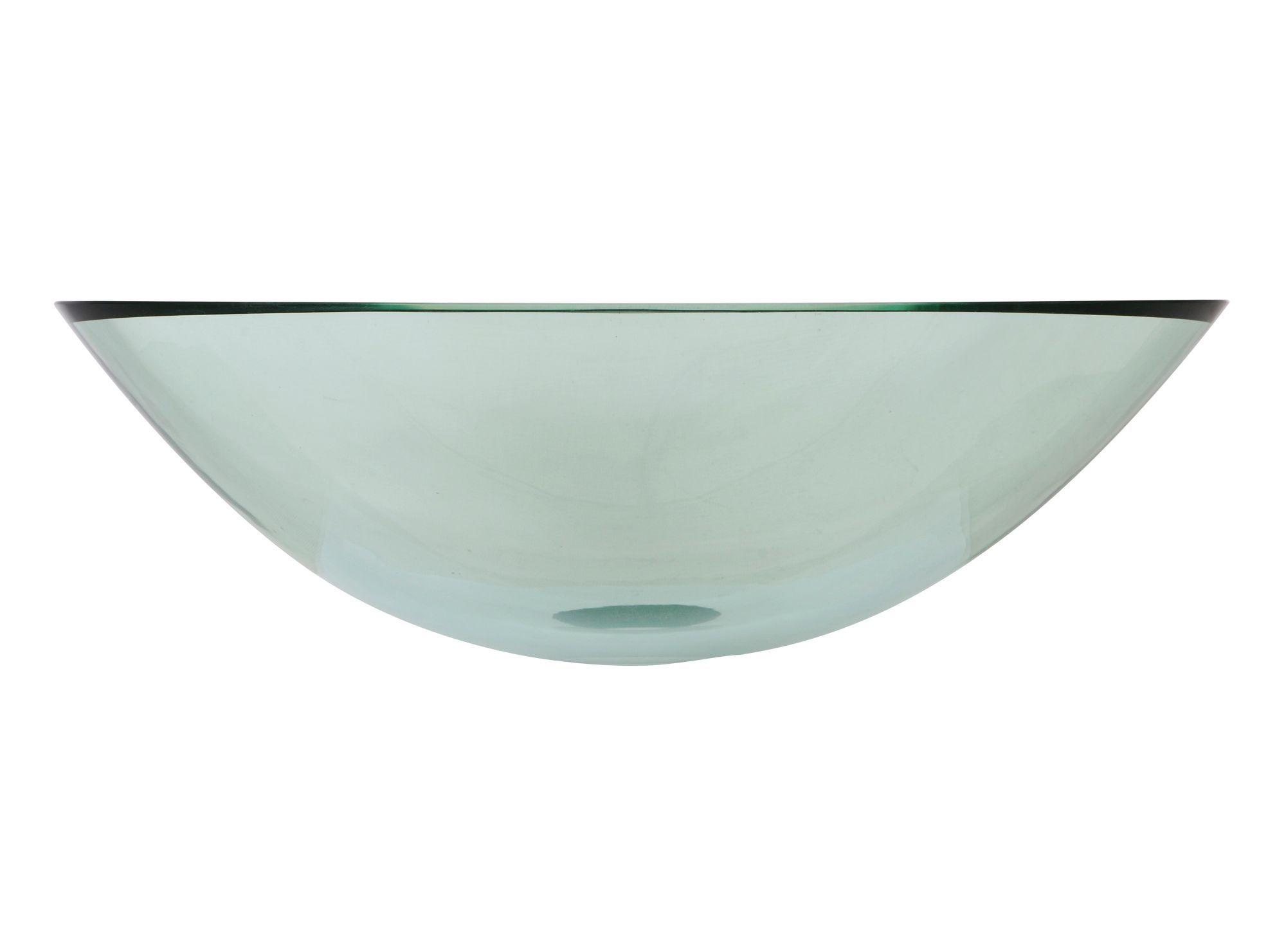 Lavamanos sobreponer 42x42 cm Glass Vessanti-2