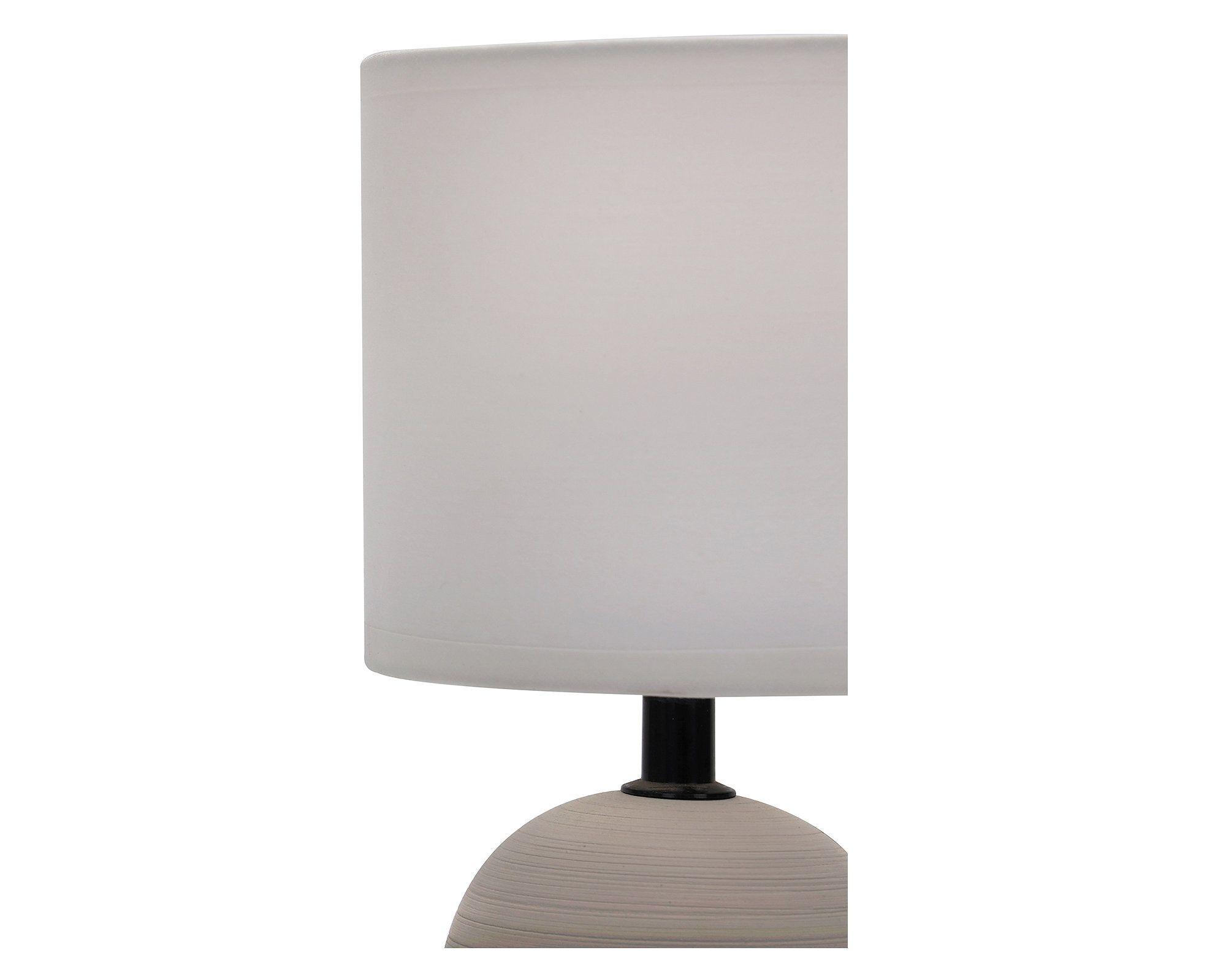 Lámpara sobremesa 1L E27 concreto beige Abitare-2