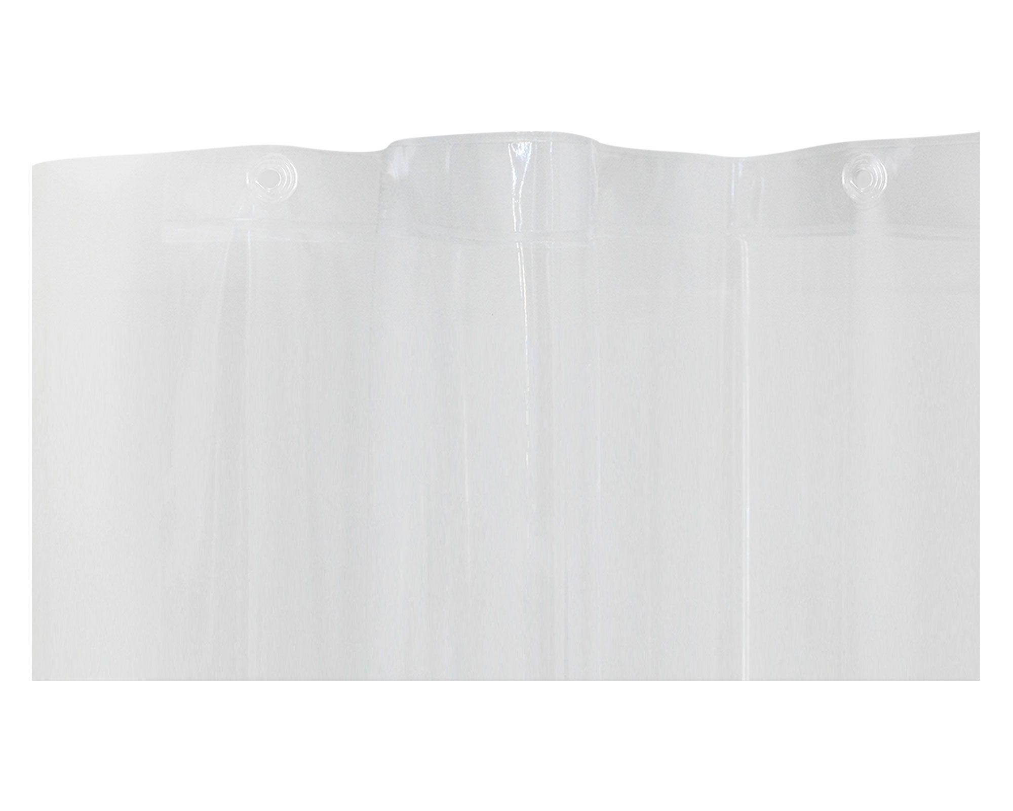 Forro cortina baño 180x180 cm Premium transparente Cotidiana-1