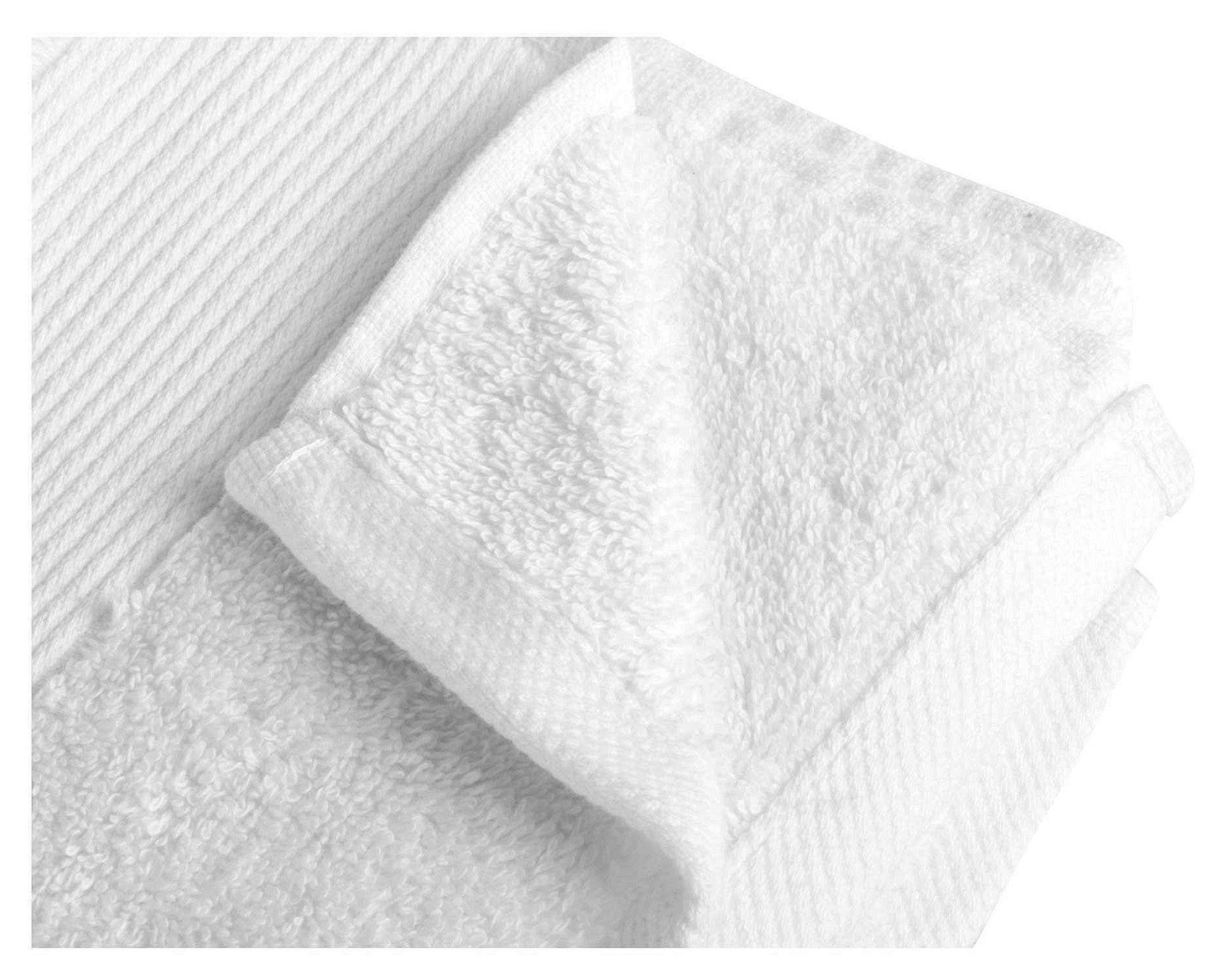 Toalla baño 90x170 cm blanco Cotidiana-2