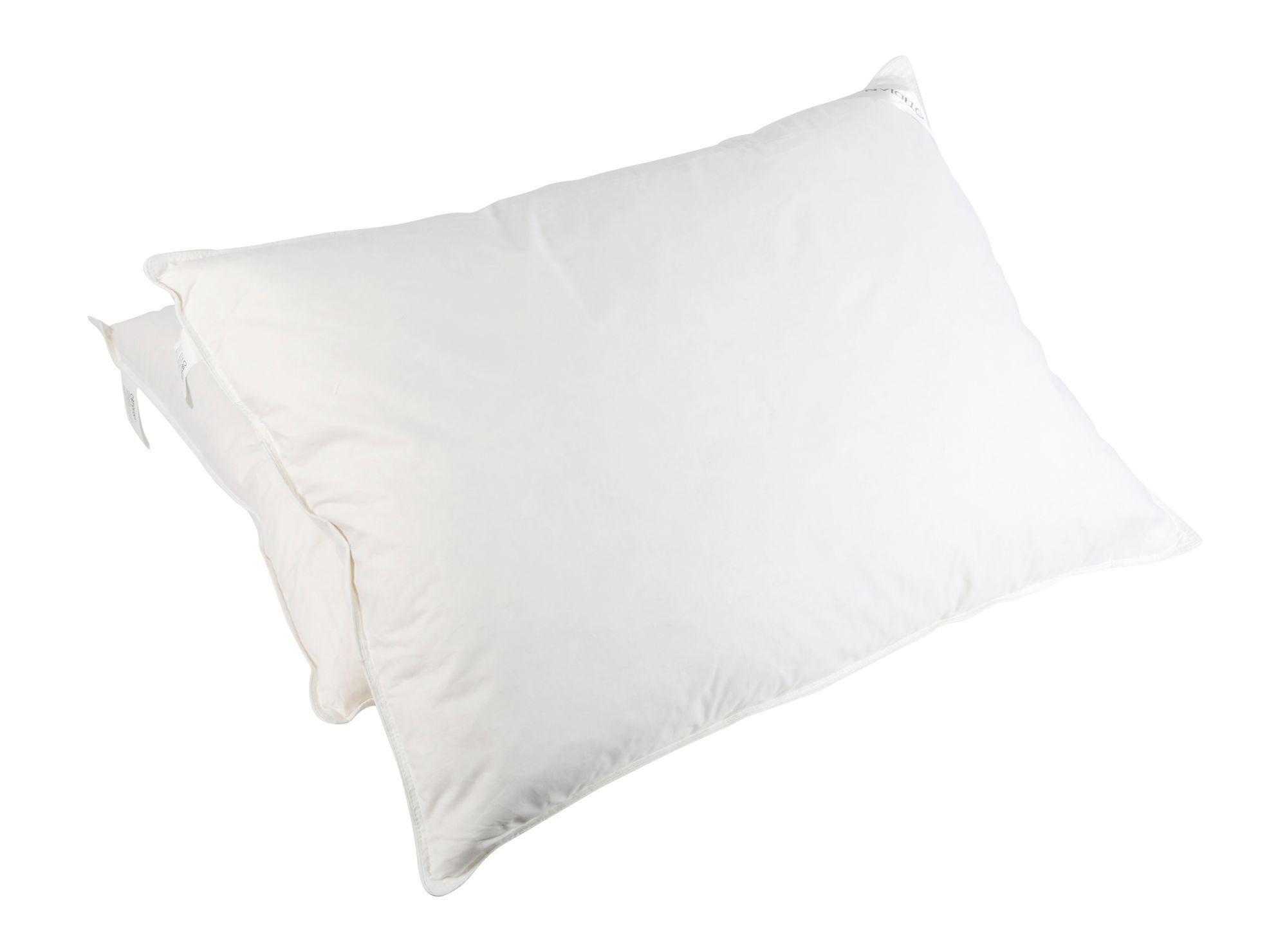 Almohada pluma 50x70 cm blanco 2 unidades Cotidiana-1
