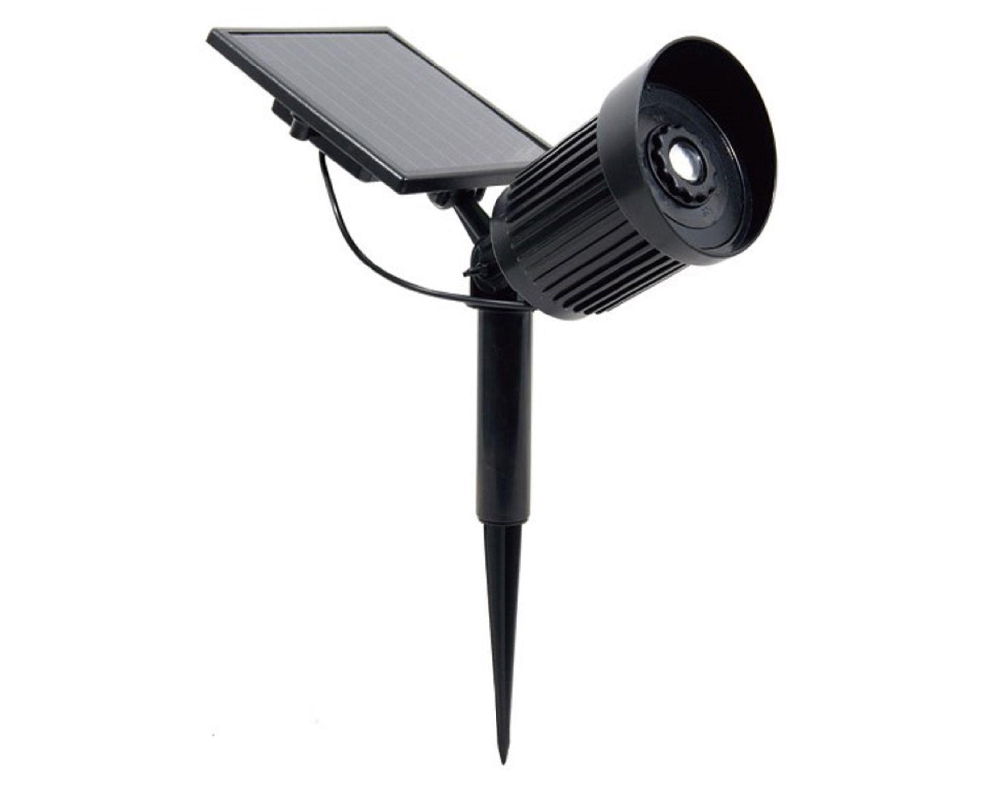 Estaca 1L LED negra Abitare-5