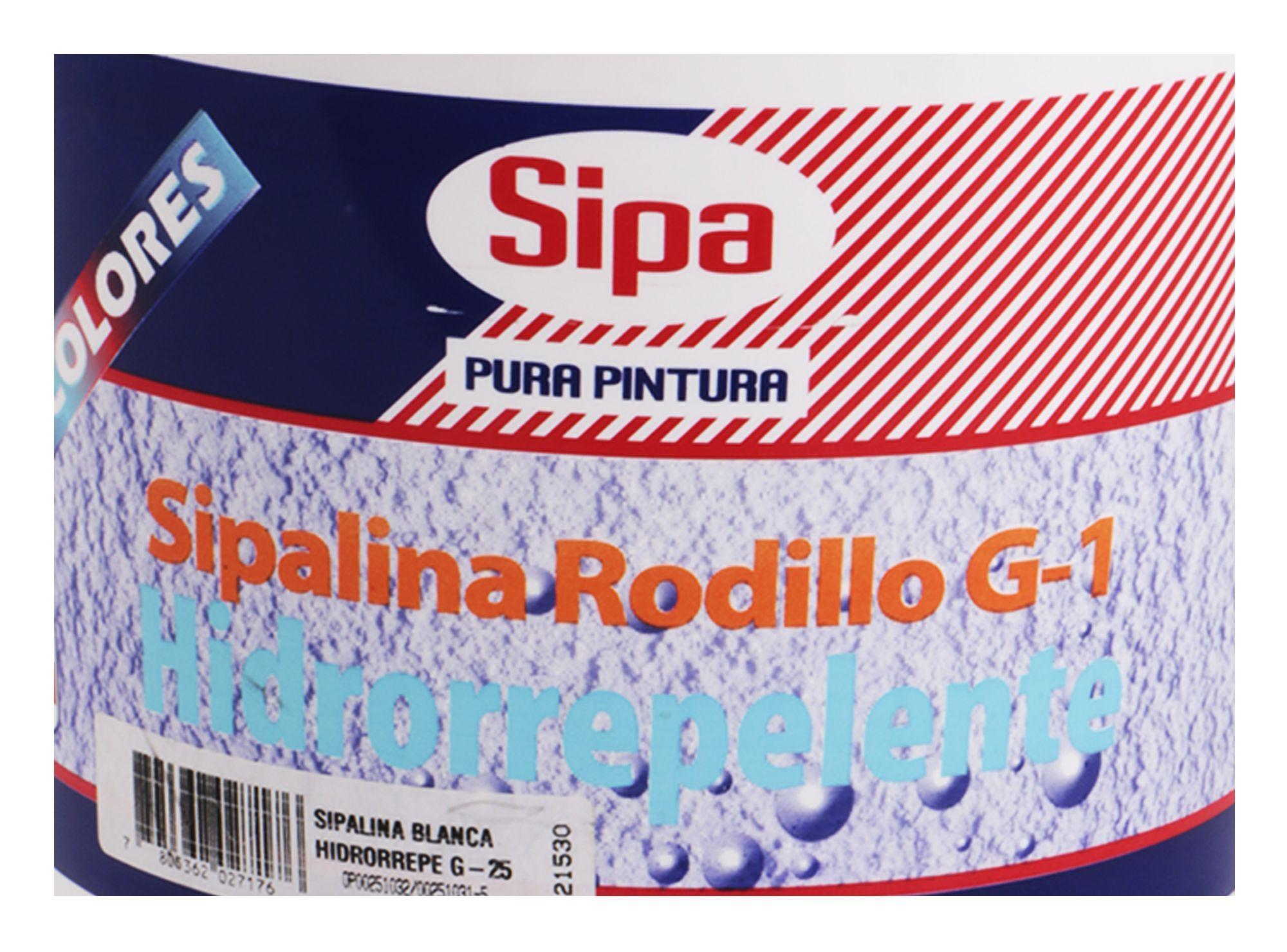 Textura hidrorepelente Sipalina rodillo 1 tineta G-1 blanco-1