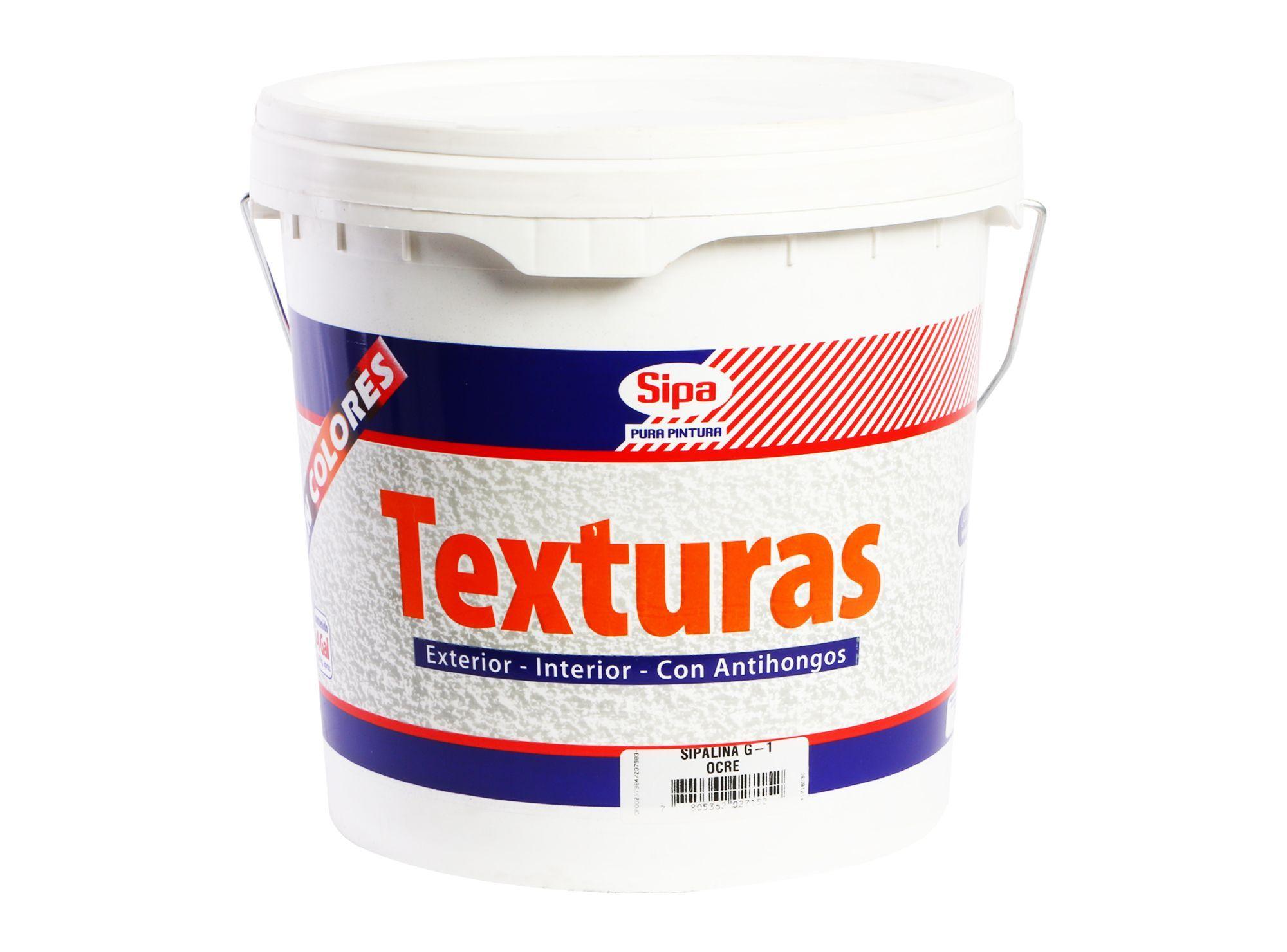 Textura Sipalina rodillo 1 tineta G-1 ocre mate medio g-25-0