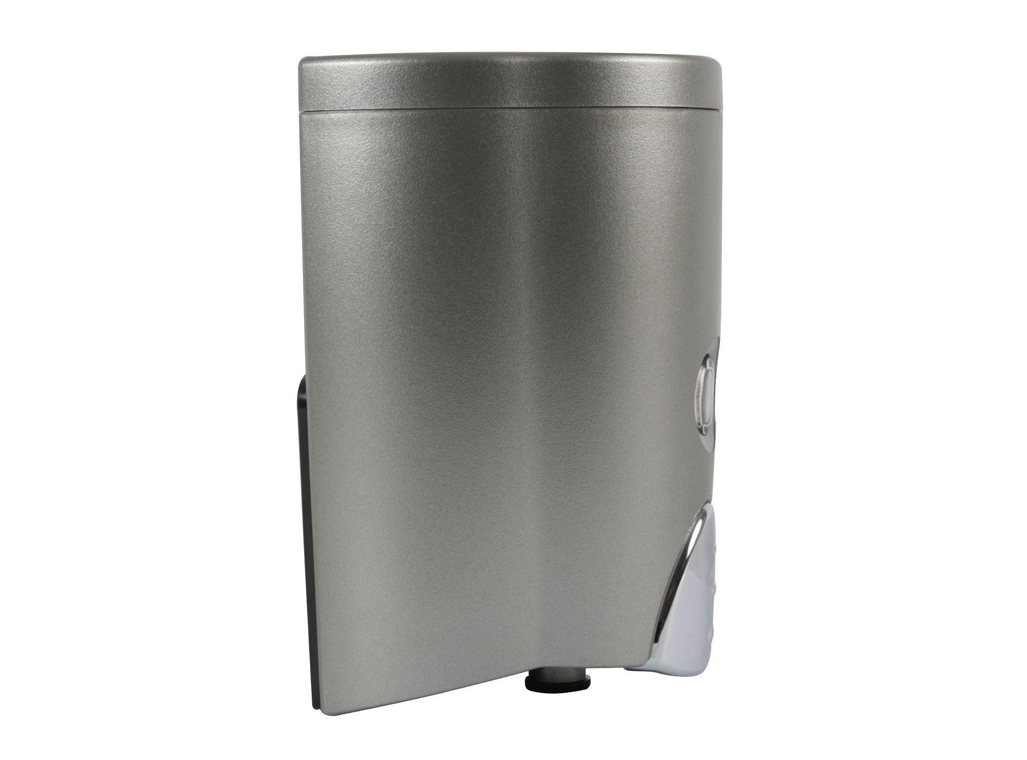 Dispensador jabón simple 530 ml Max cromado Cotidiana-1