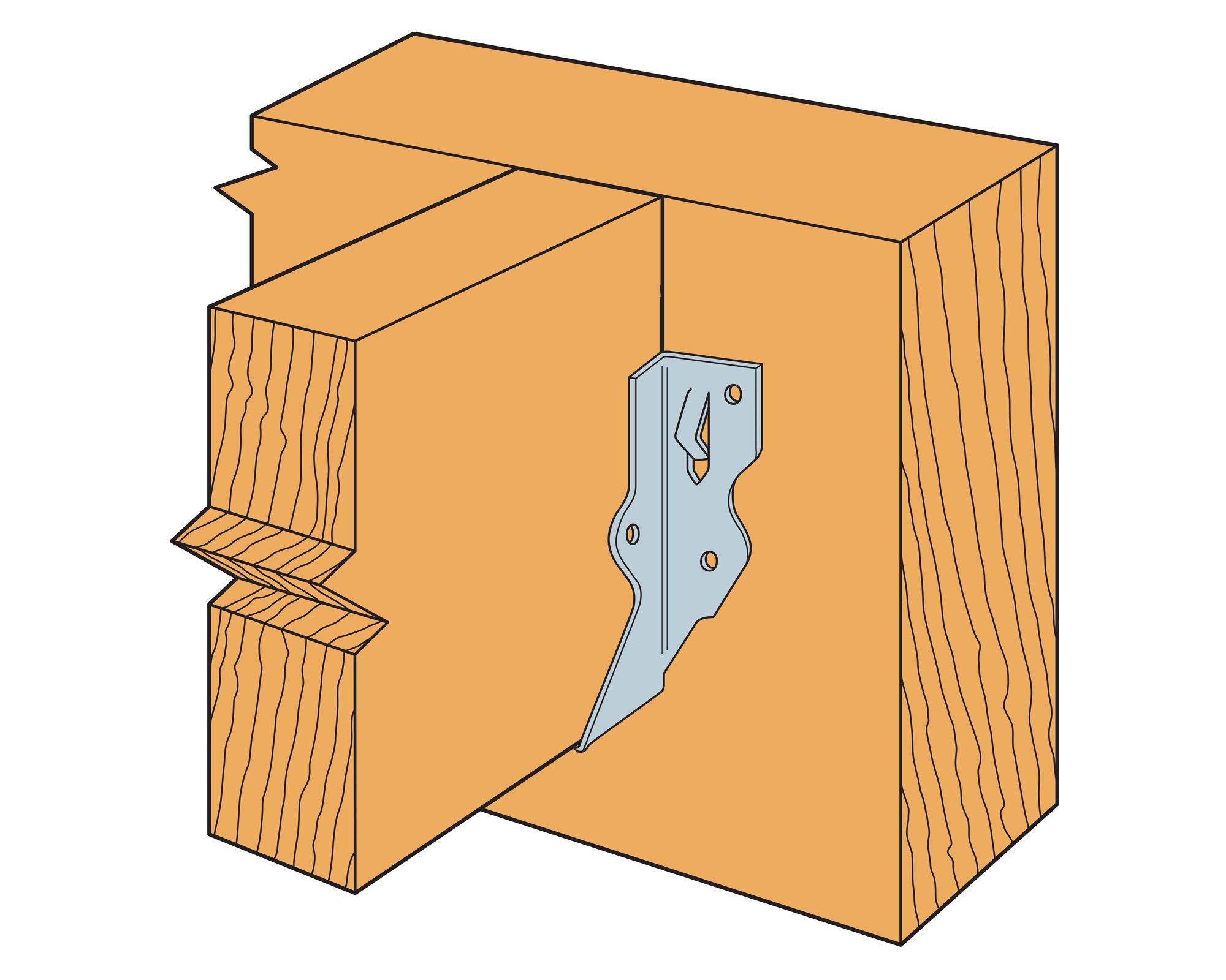 Asiento viga 2x4'' Simpson Strong-Tie.-1