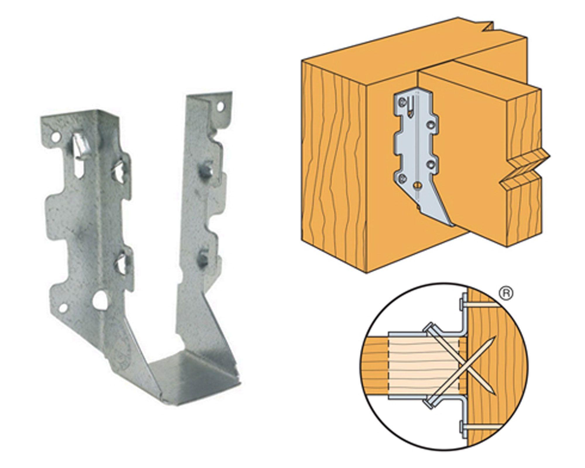 Asiento viga 2x6'' Simpson Strong-Tie.-1