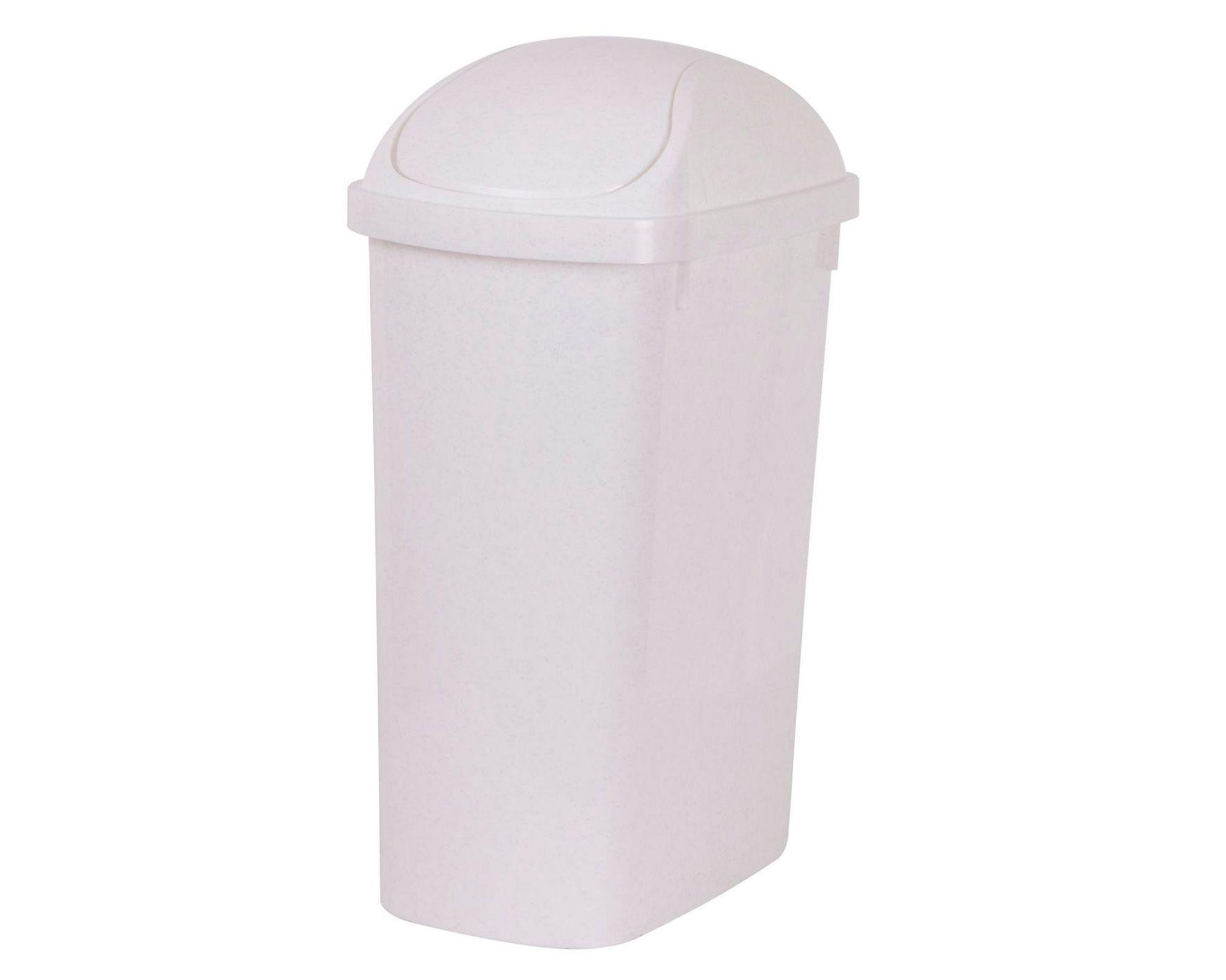 Papelero ahorra espacio 11,9 litros crudo Del Rey-4