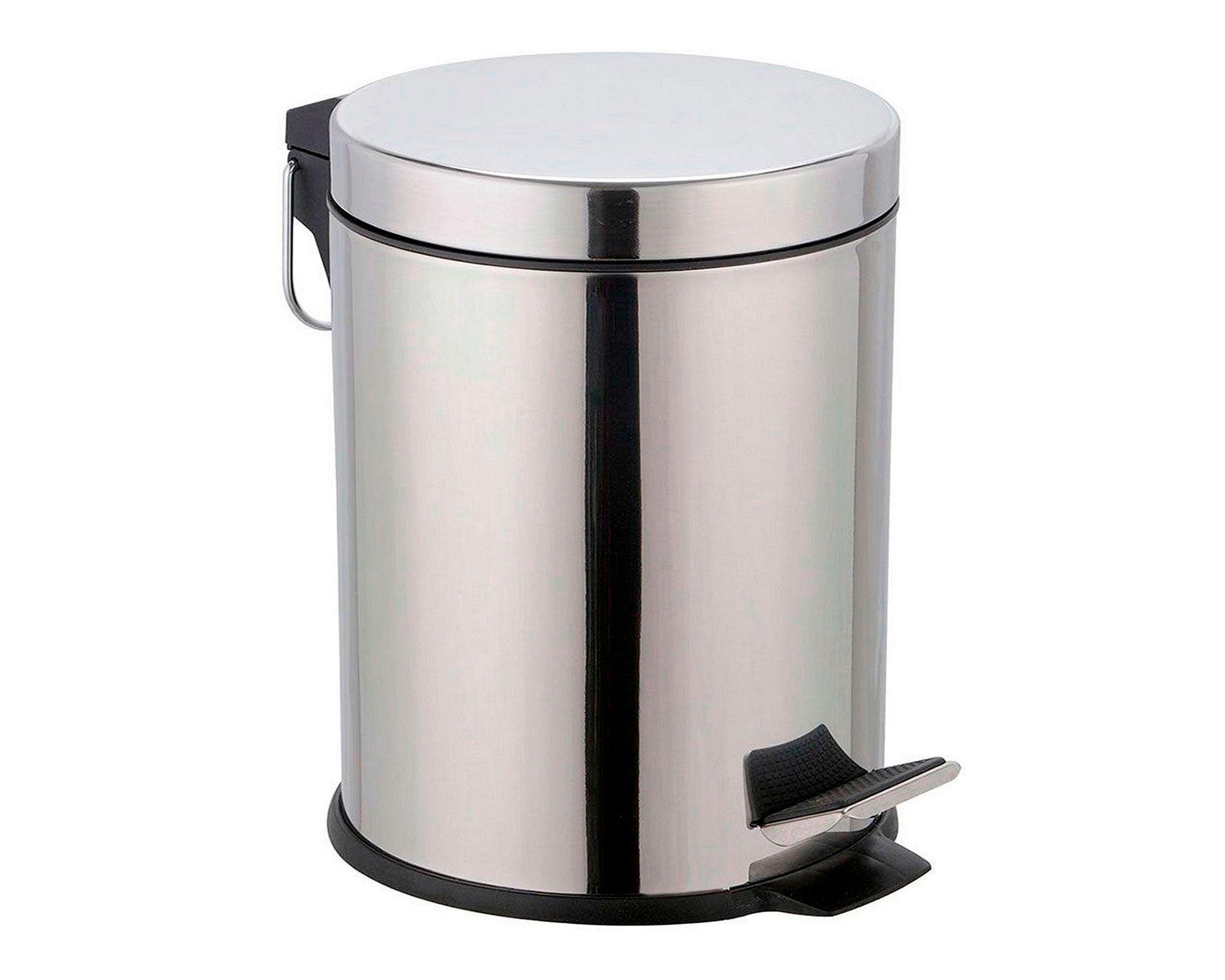 Cesto de basura Cotidiana a Pedal metálico 3 litros-0
