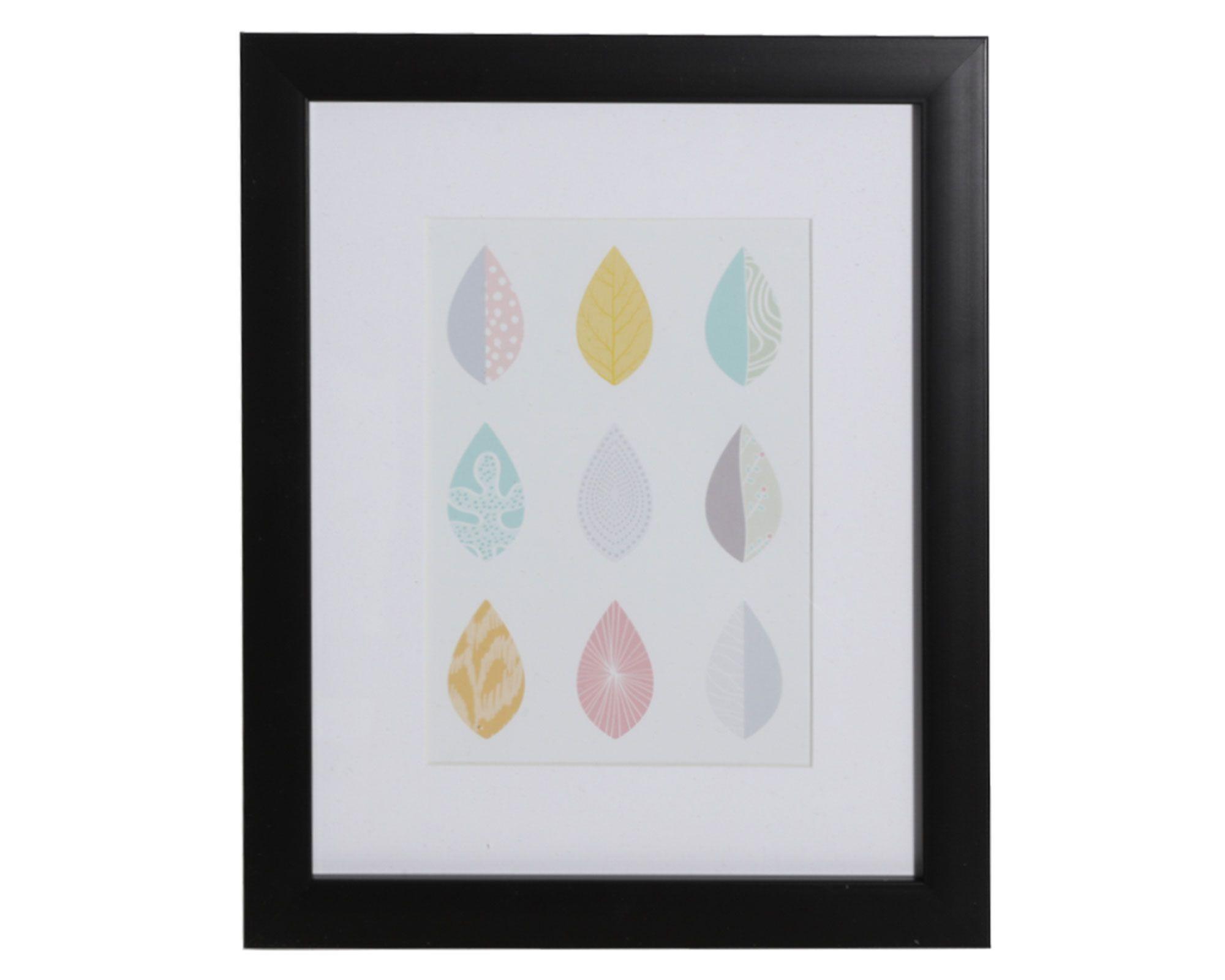 Marco foto 13x18 cm Paspartú negro Cotidiana-1