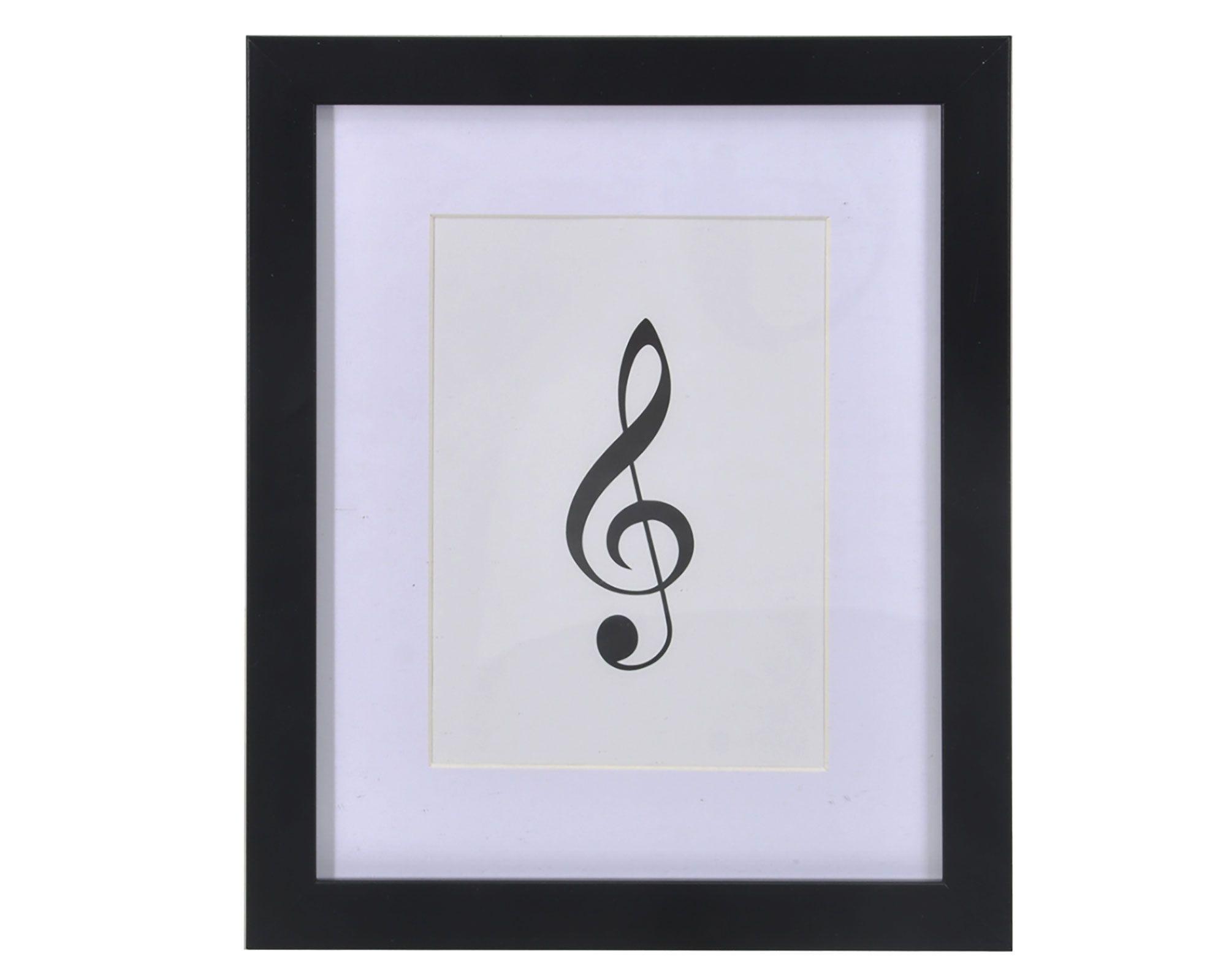 Marco foto 13x18 cm Paspartú negro Cotidiana-2