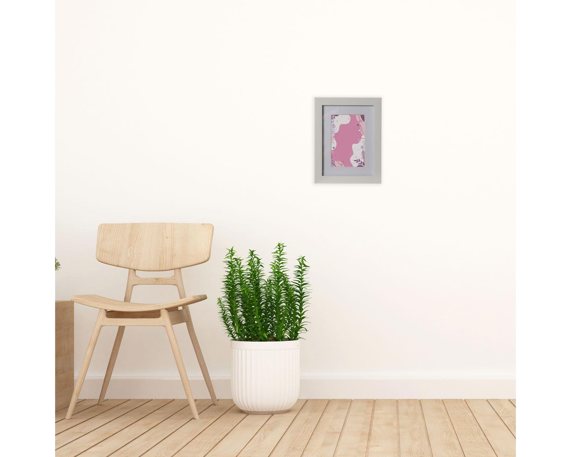 Marco foto 10x15 cm Paspartú blanco Cotidiana-2