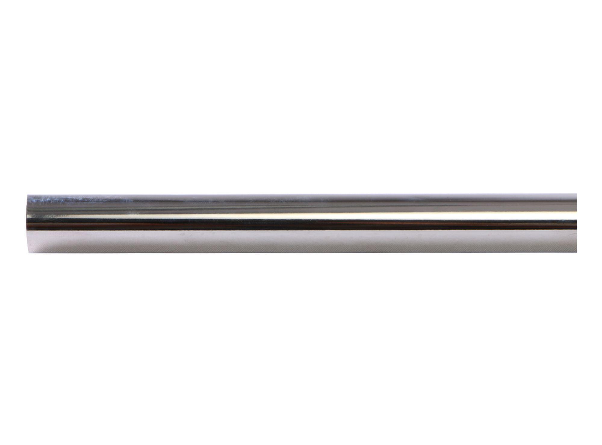 Tubo cortina 16 mm 2 m cromado Metalhsa-1