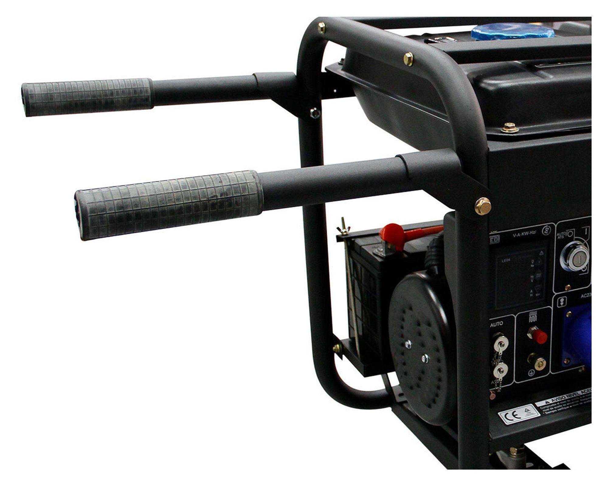 Generador a diésel eléctrico/manual 6500W 14 lt 78DHY8000LE Hyundai-4