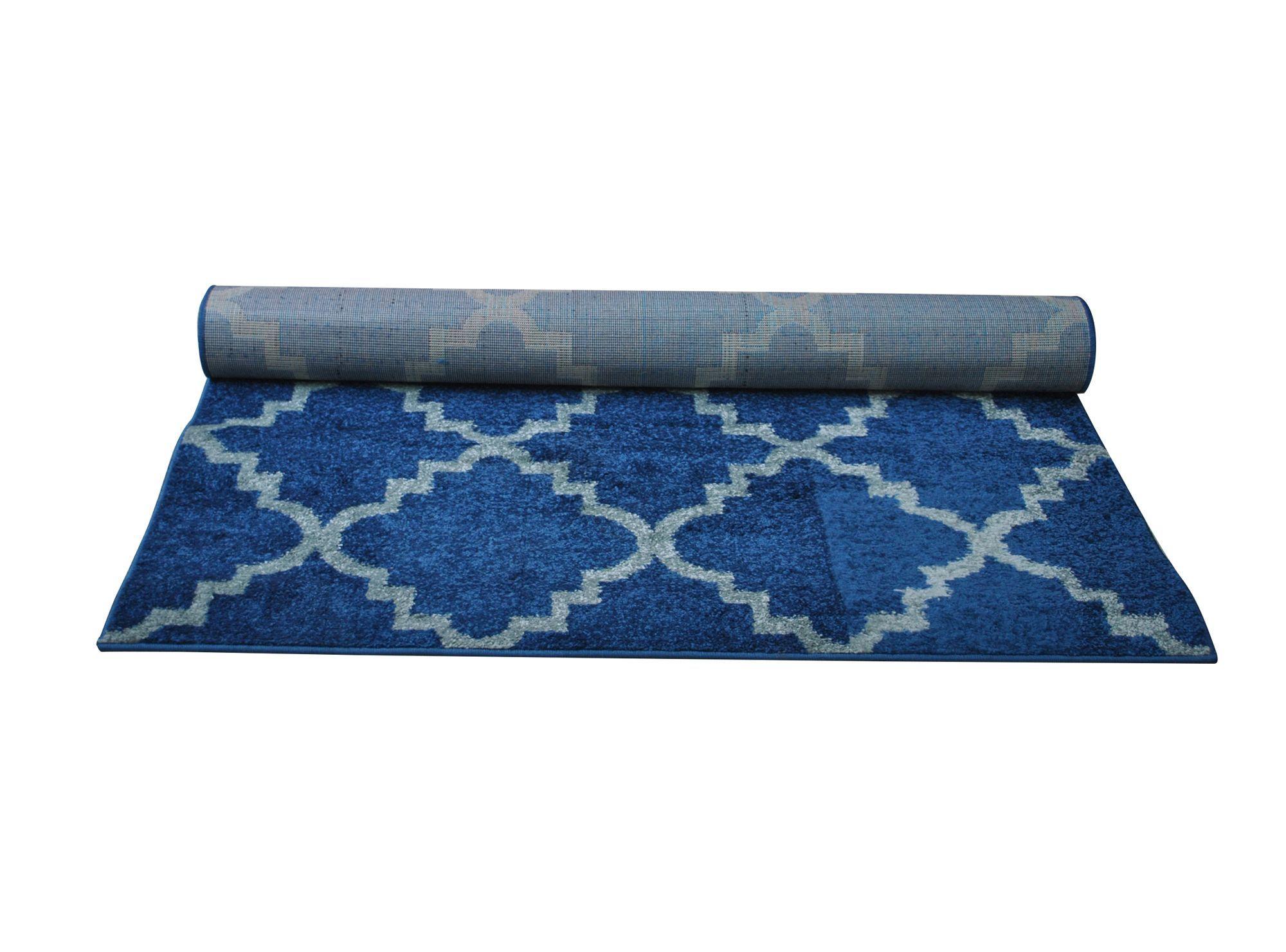 Alfombra 50x100 cm Frize ligth royal Idetex-1