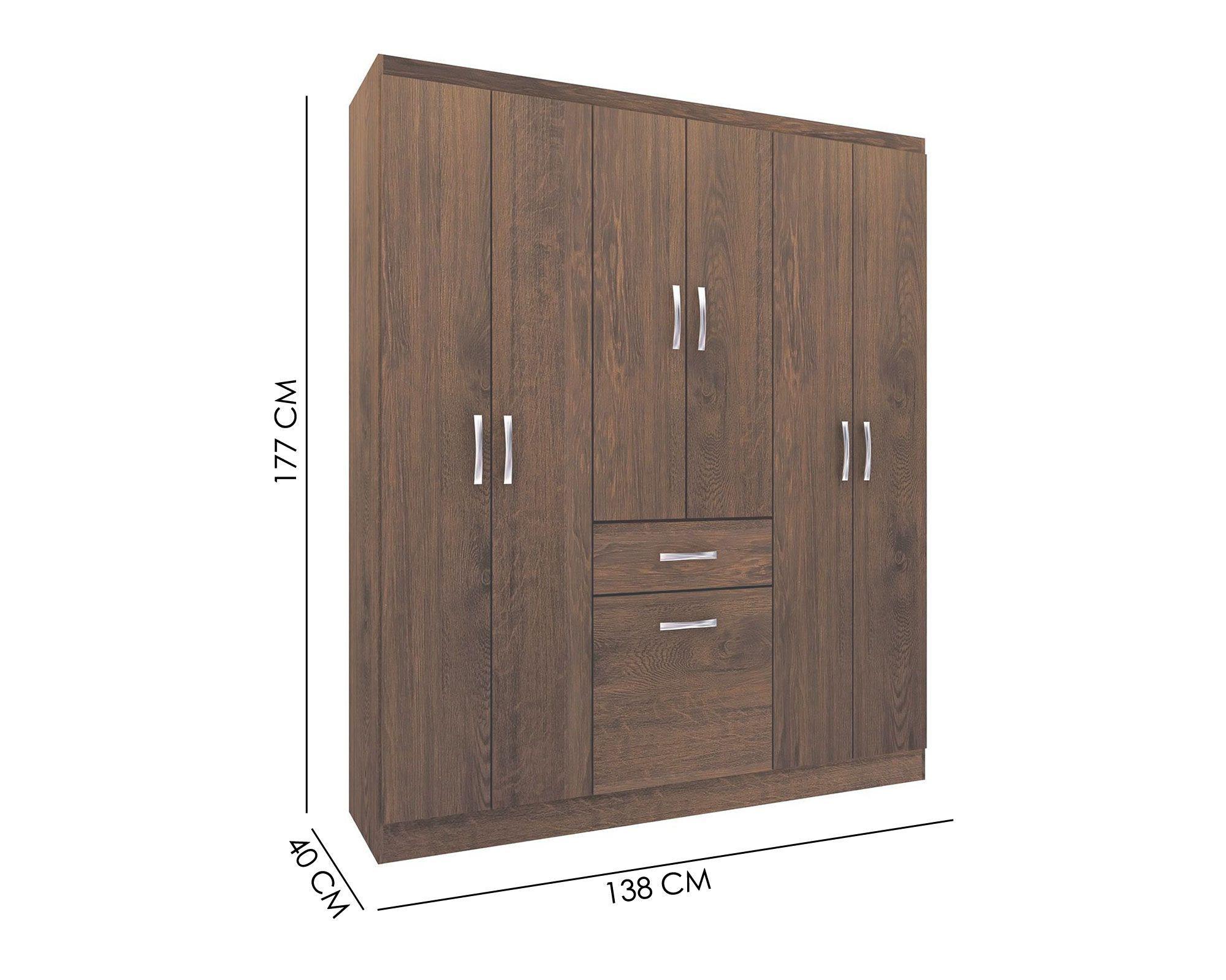 Clóset 6 puertas 1 cajón 1 zapatero Altavision-5