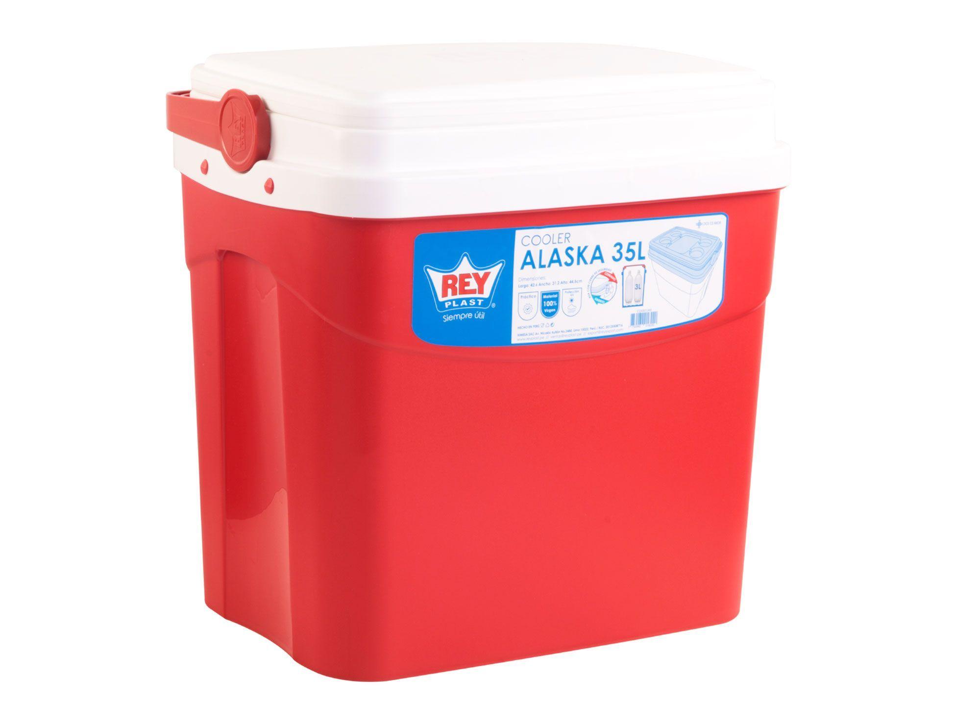 Cooler 35 litros Alaska Reyplast-4