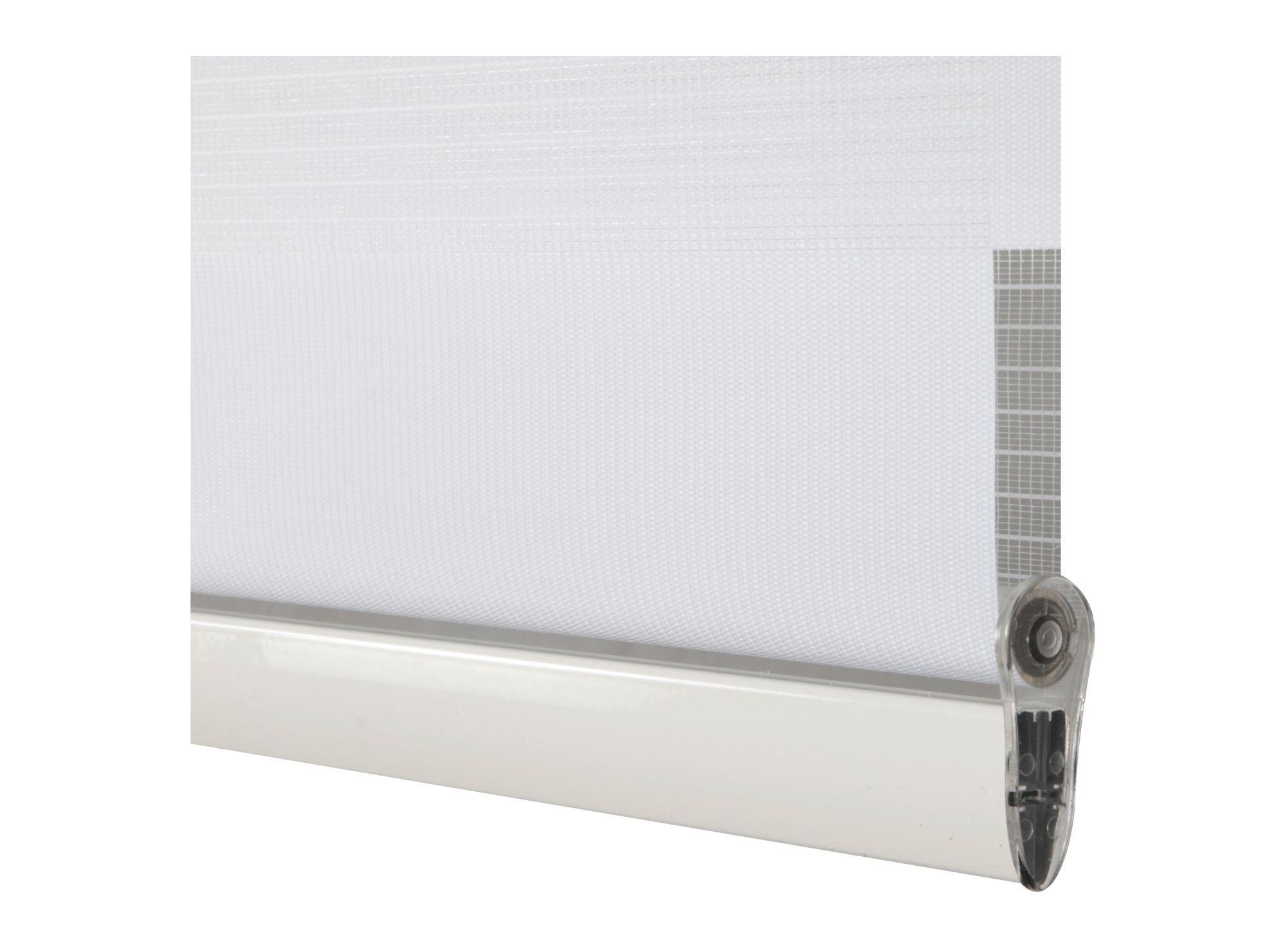 Cortina roller zebra 140x250 cm blanco Cotidiana-2