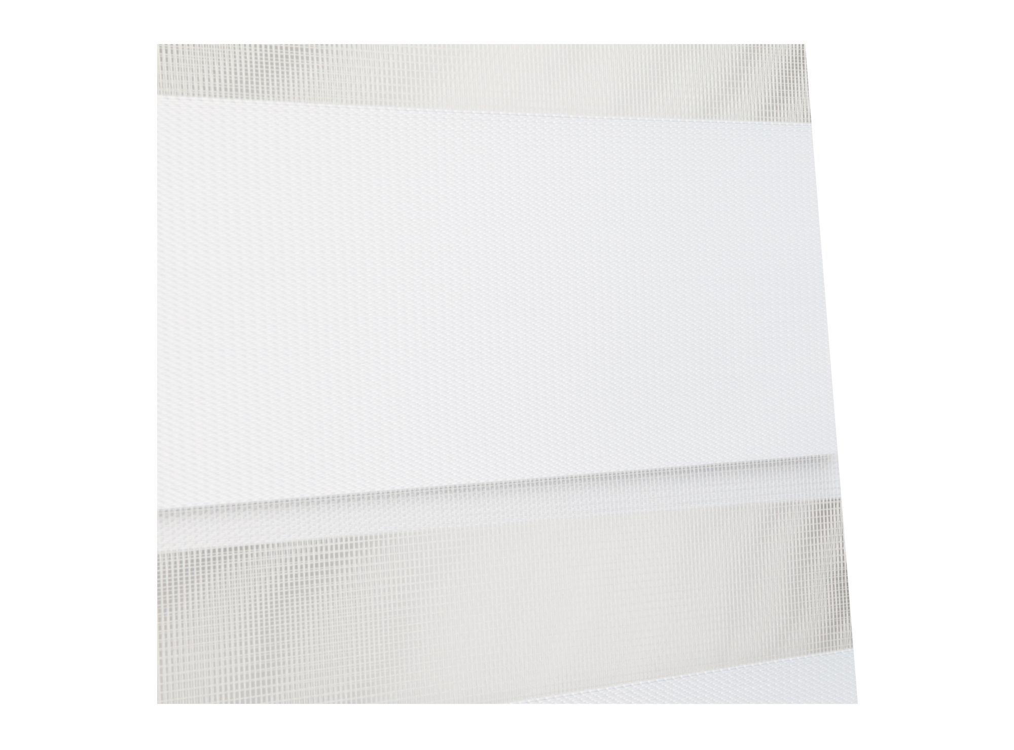 Cortina roller blackout zebra 100x250 cm blanco Cotidiana-3