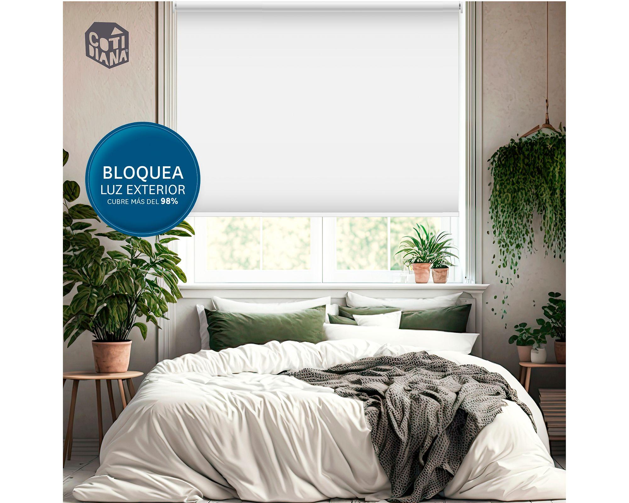 Cortina roller blackout 180x250 cm café Cotidiana-6