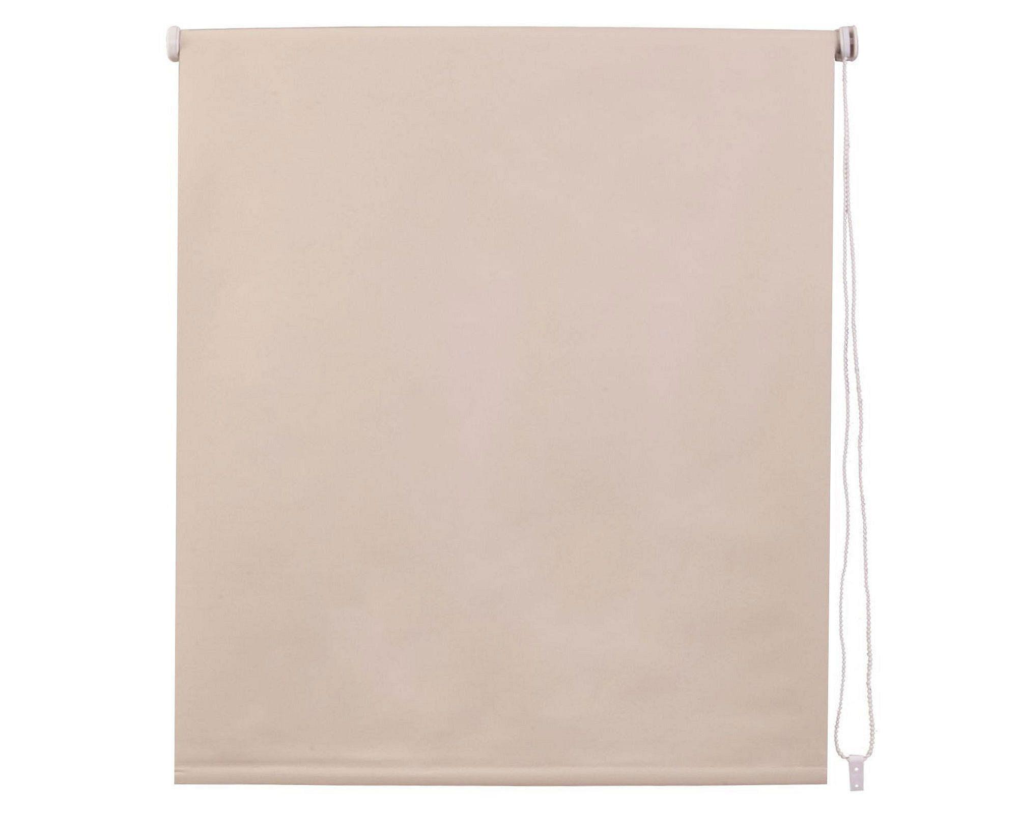 Cortina roller blackout 140x165 cm beige Cotidiana-0