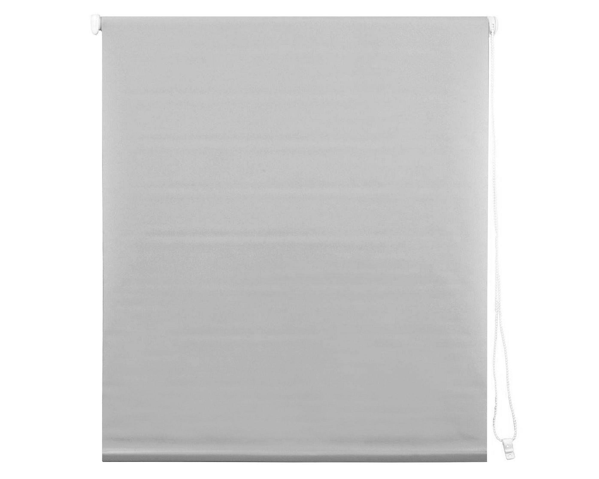 Cortina roller blackout 180x250 cm gris claro Cotidiana-0