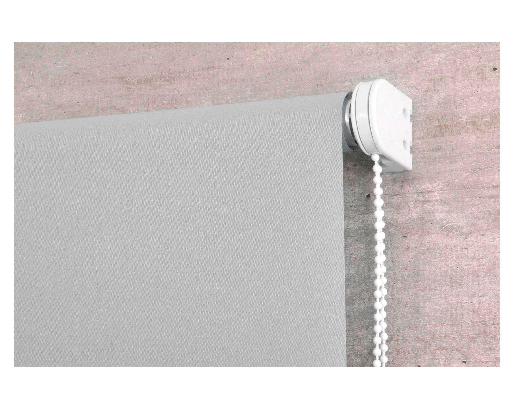Cortina roller blackout 180x250 cm gris claro Cotidiana-1