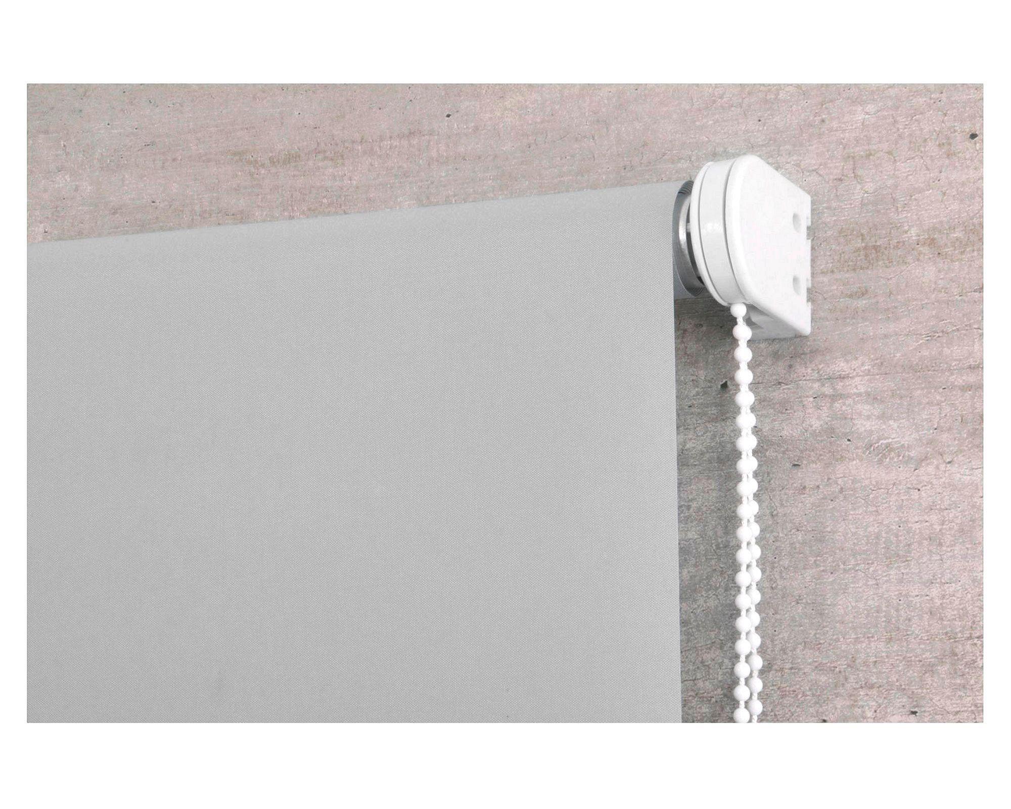 Cortina roller blackout 120x250 cm gris claro Cotidiana-1