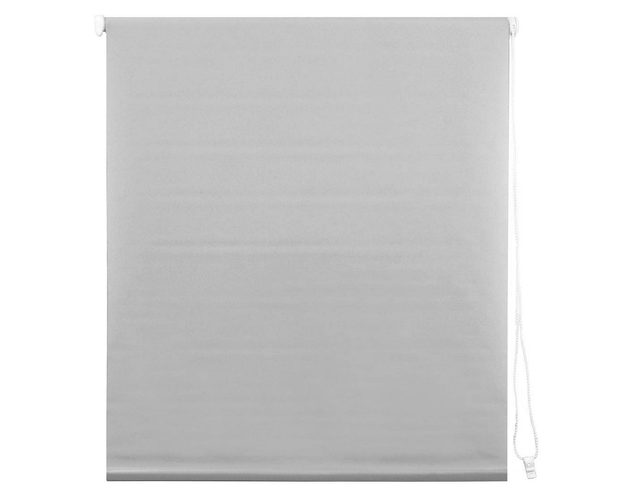 Cortina roller blackout 120x250 cm gris claro Cotidiana-0