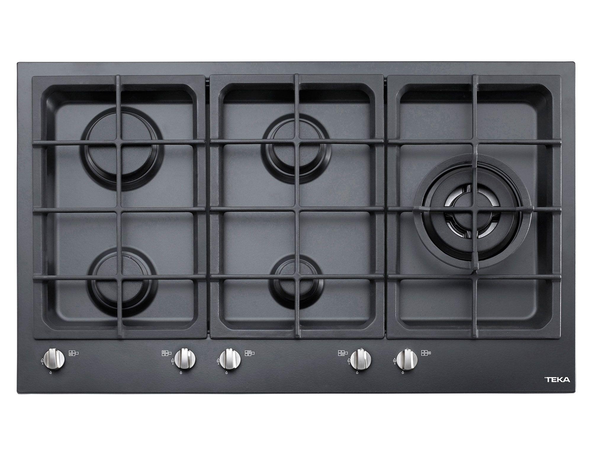 Encimera a gas 5 quemadores EW 90 5G AI AL TR negro Teka-0