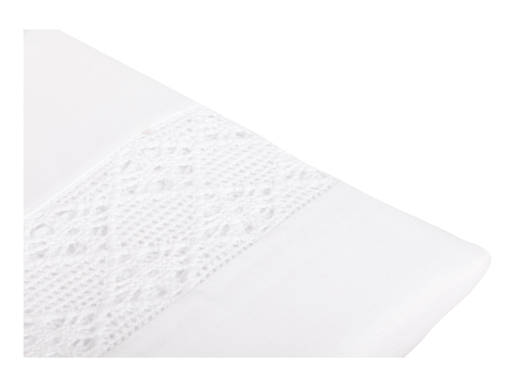 Cortina baño 180x180 cm bolillo blanco Cotidiana-3
