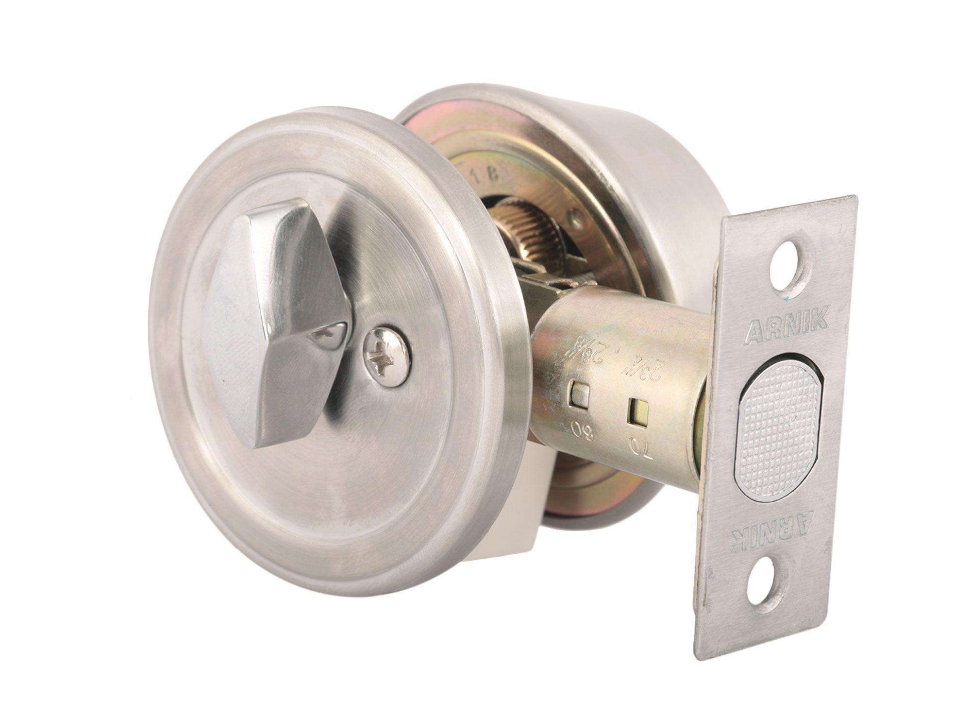 Cerrojo seguridad puerta entrada Mariposa acero inox Arnik-2