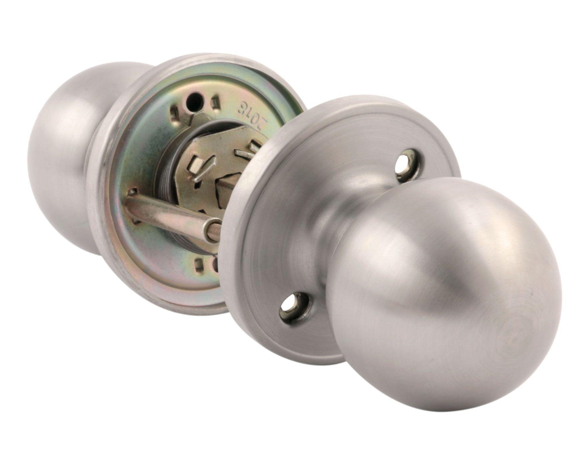 Cerradura pomo acceso principal bola acero Arnik-3