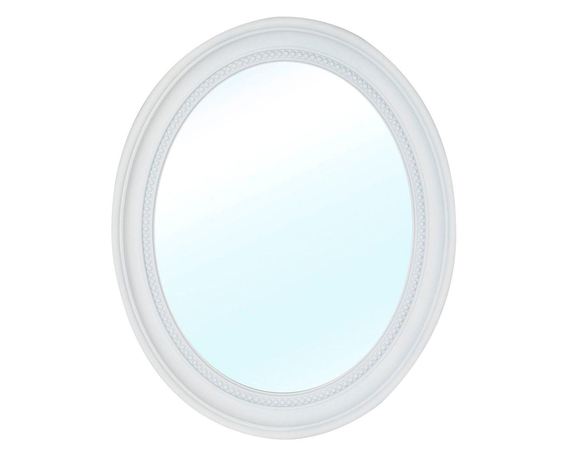 Espejo ovalado 50x35 cm blanco VGO-5