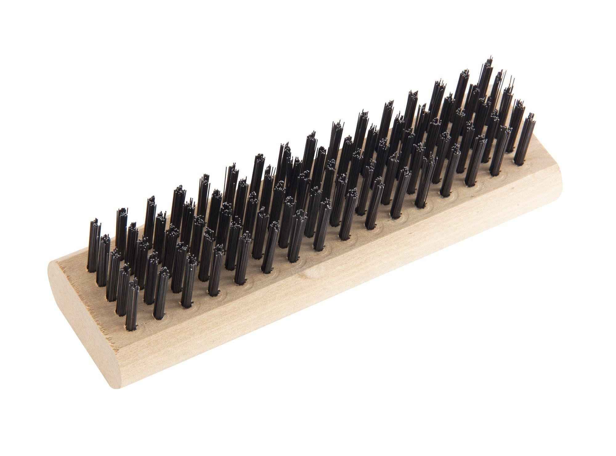 Escobilla acero cuerpo madera 1 b Hela-2