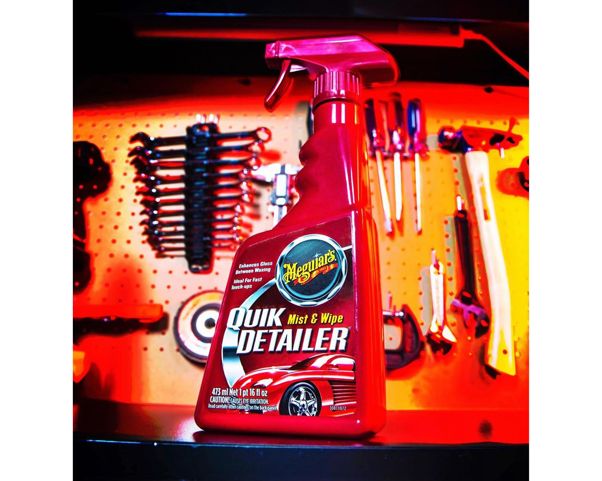 Abrillantador y mantenedor 473 ml Quik Detailer Meguiar's.-3