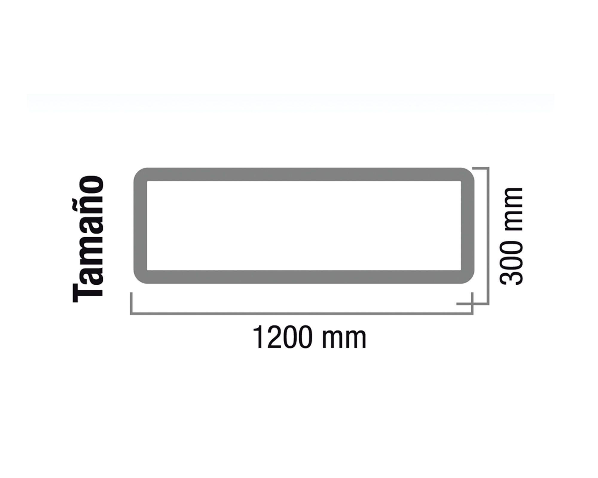 Panel LED Empotrable Rectangular Luz Fría 42W-3
