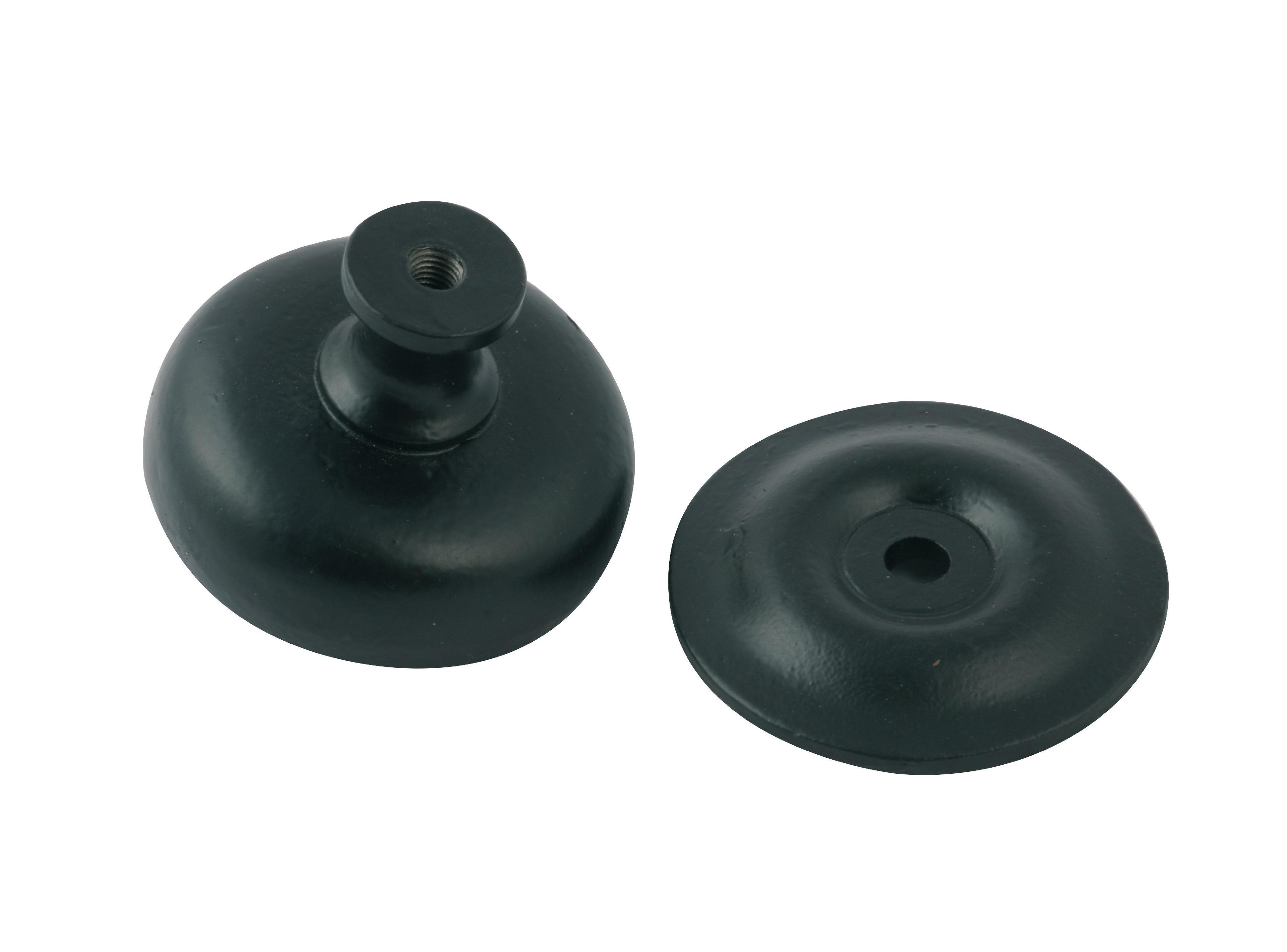 Perillón 70 mm pomo negro Utillar-2