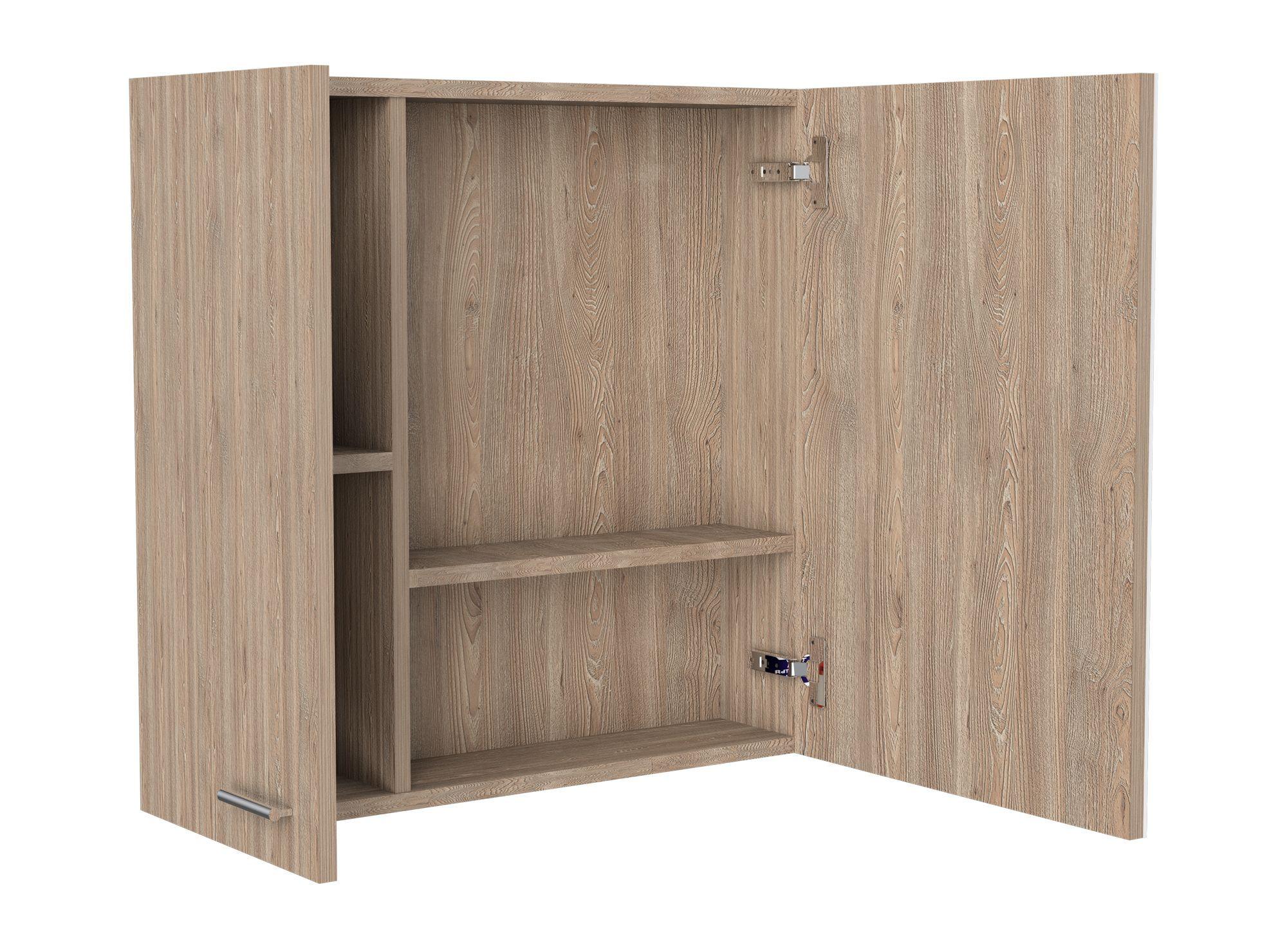 Gabinete espejo 60x60x14,9 cm Barcelona miel TuHome-2