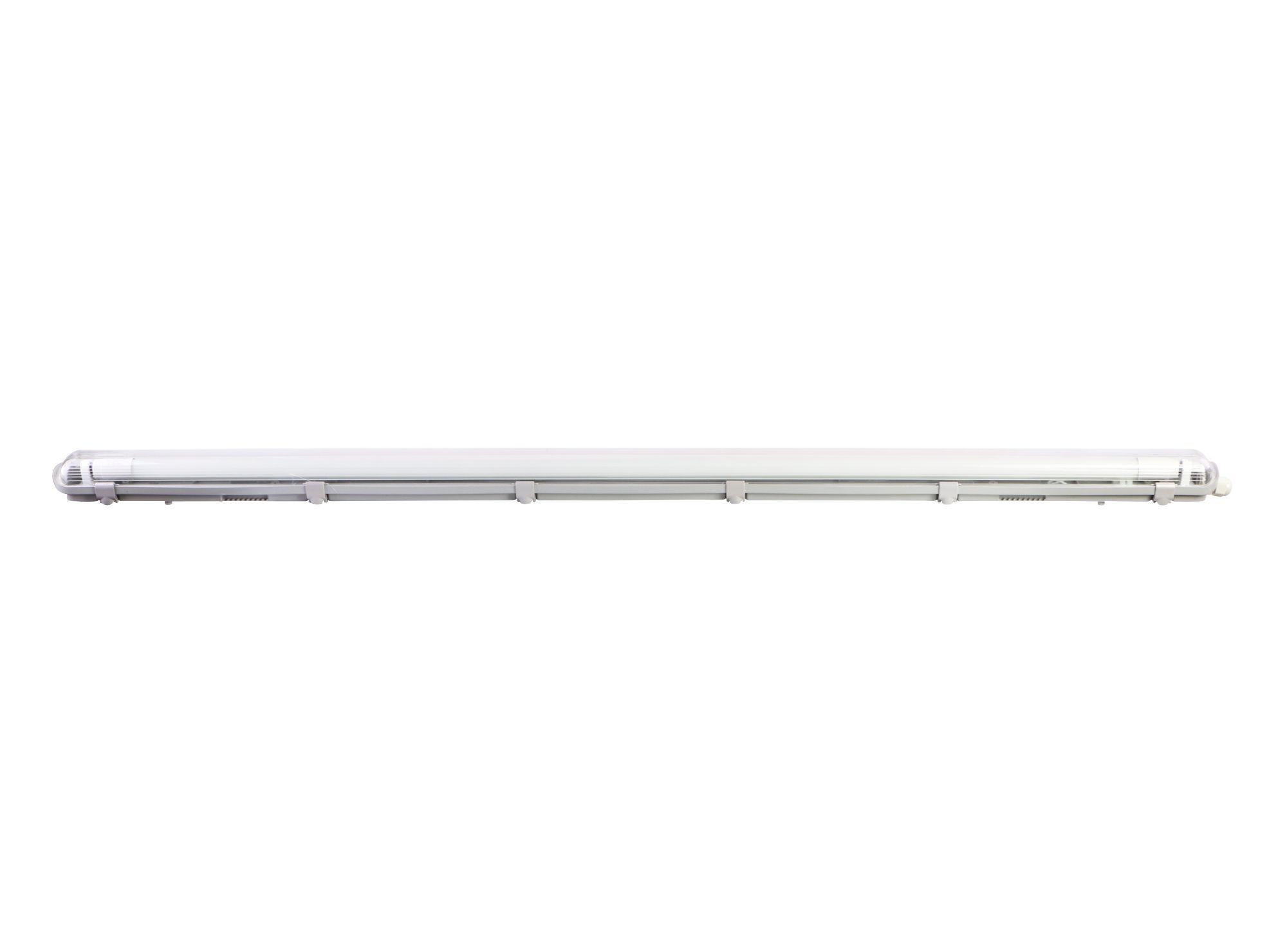 Equipo estanco 1L LED 126cm blanco/gris Drl-2