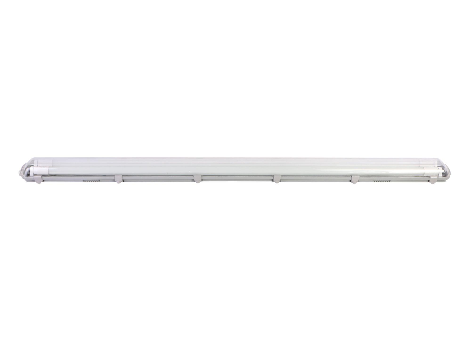 Equipo estanco 2L LED 66cm blanco/gris Drl-2
