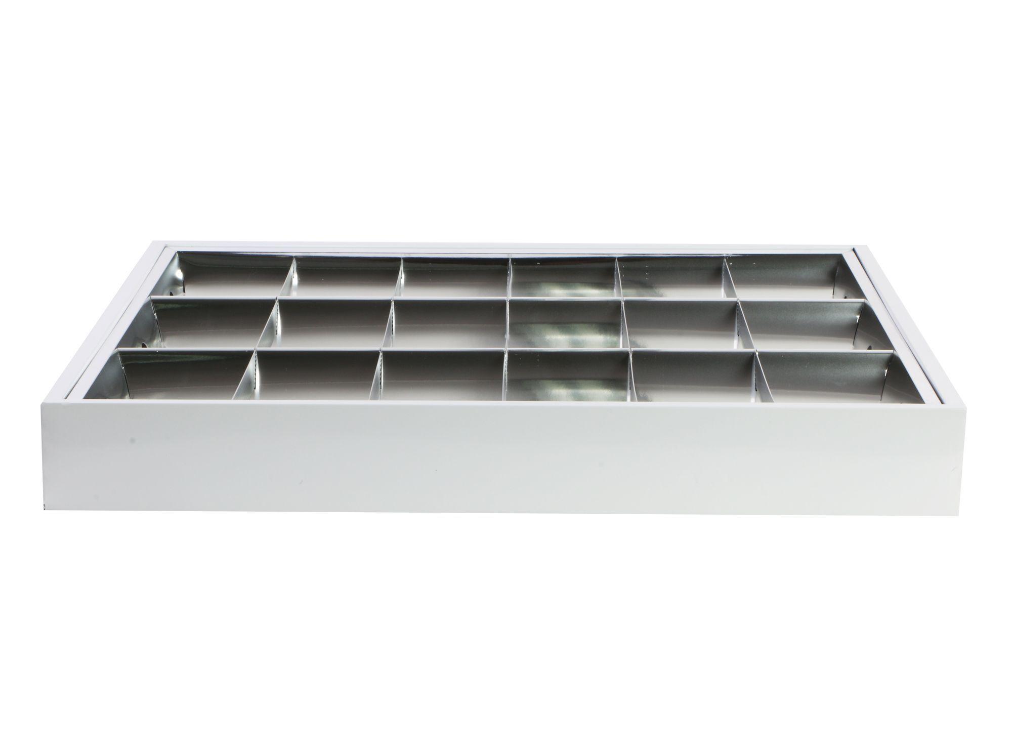 Equipo alta eficiencia 3L LED 61cm sobrepuesto blanco Drl-1