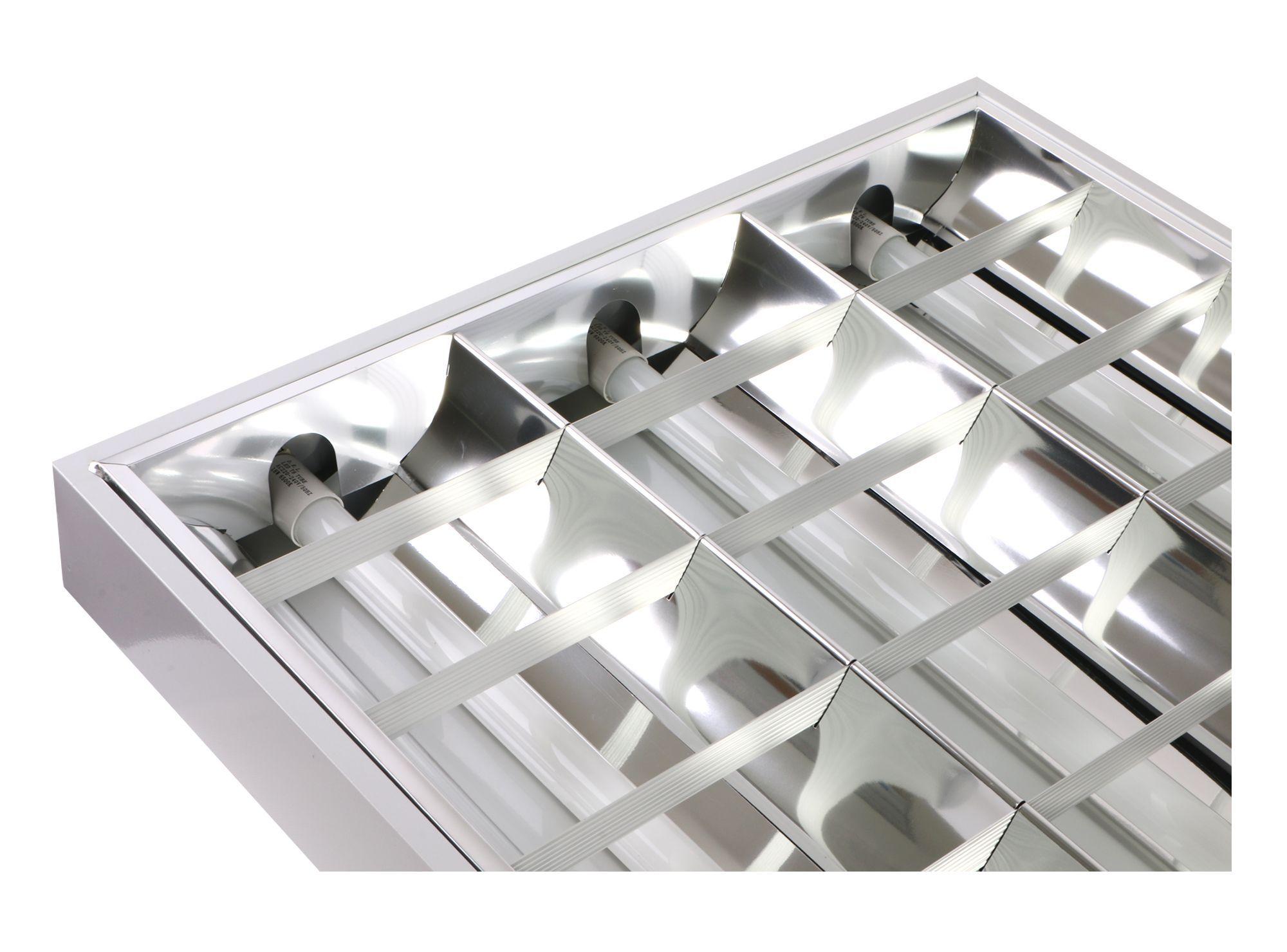 Equipo alta eficiencia 3L LED 122cm sobrepuesto blanco Drl-2